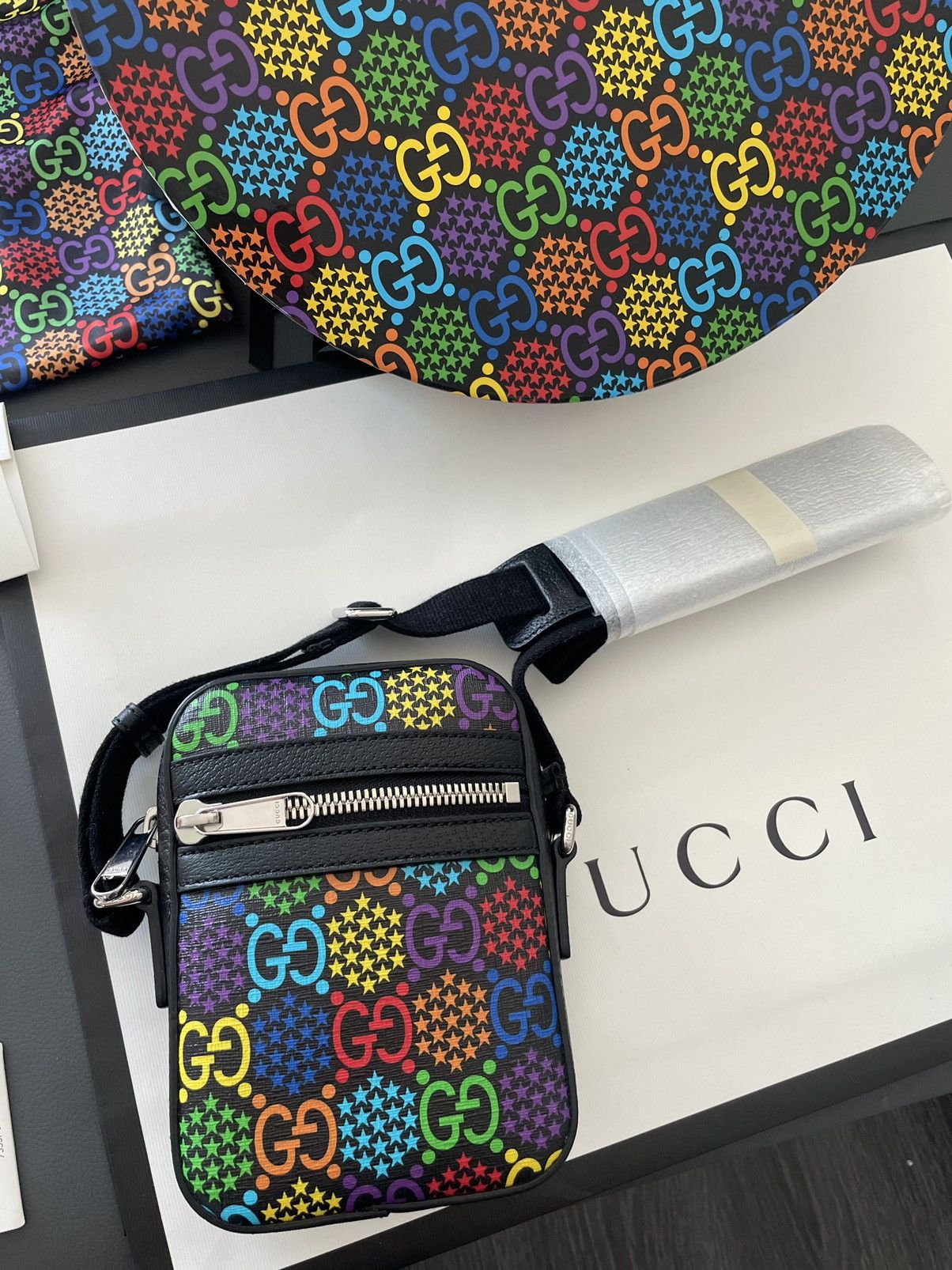 Gucci Brand NEW Rare Super Runway Limited Edition Psychedel Bag Size ONE SIZE - 15 Thumbnail