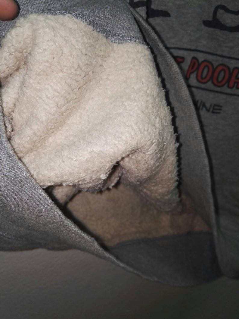 Disney Vintage Winnie The Pooh Big Logo Sweatshirt Fur Winter Size US XL / EU 56 / 4 - 3 Thumbnail