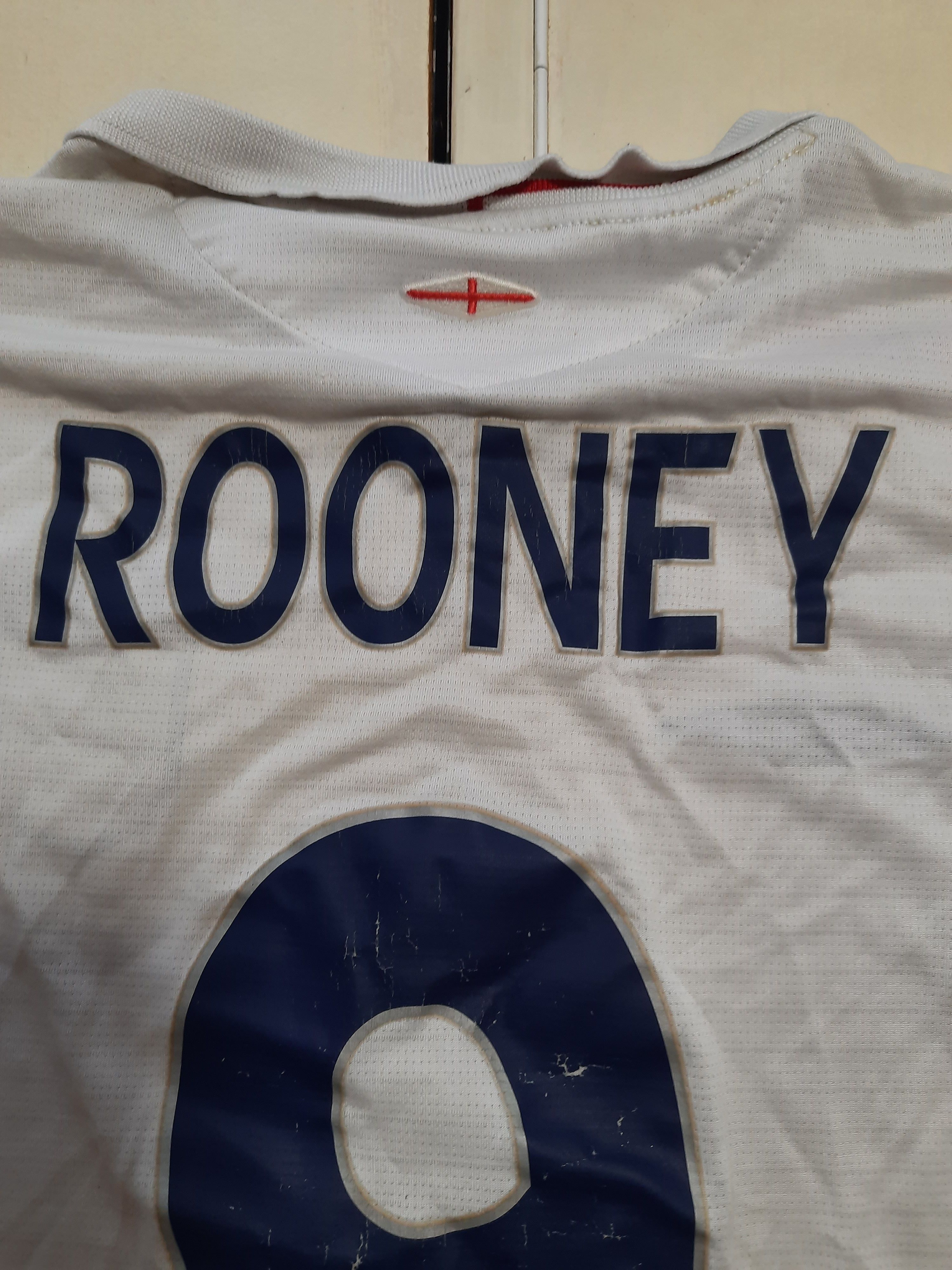 Umbro Umbro England Jersey №9 Rooney 2006 Size US L / EU 52-54 / 3 - 18 Thumbnail