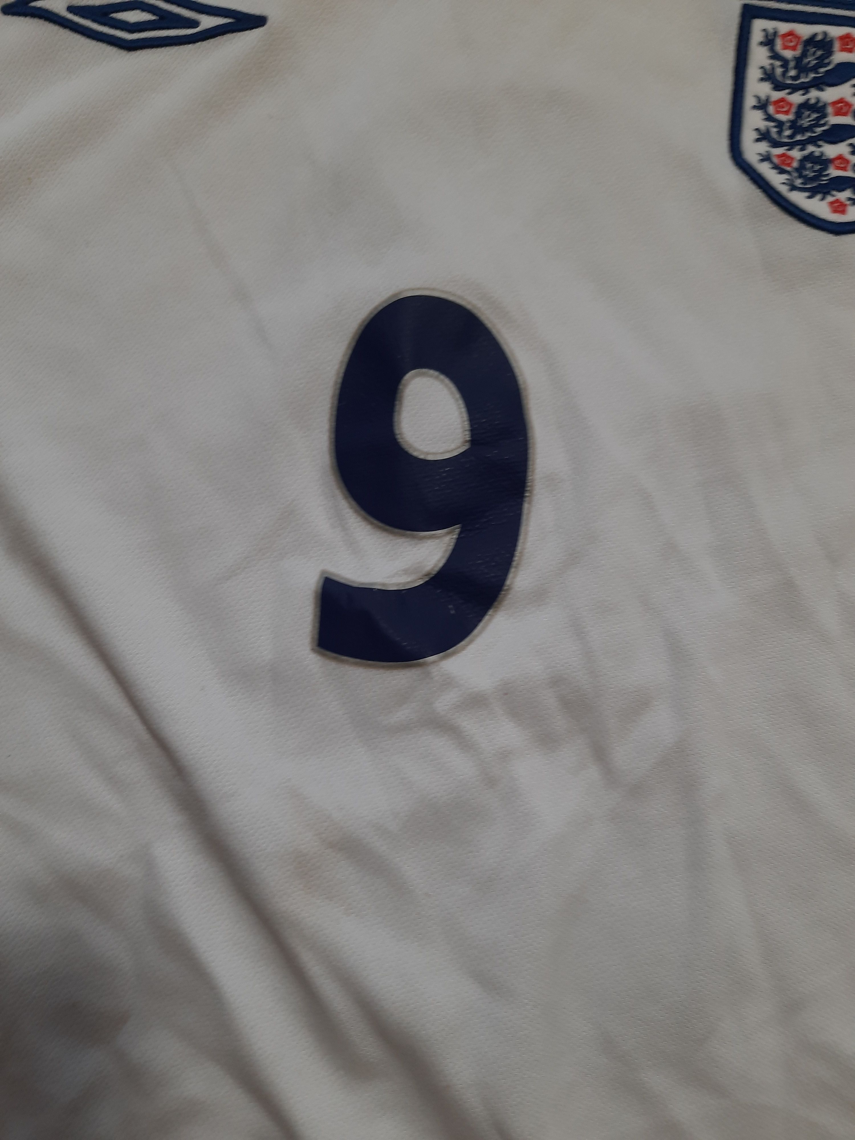Umbro Umbro England Jersey №9 Rooney 2006 Size US L / EU 52-54 / 3 - 7 Thumbnail