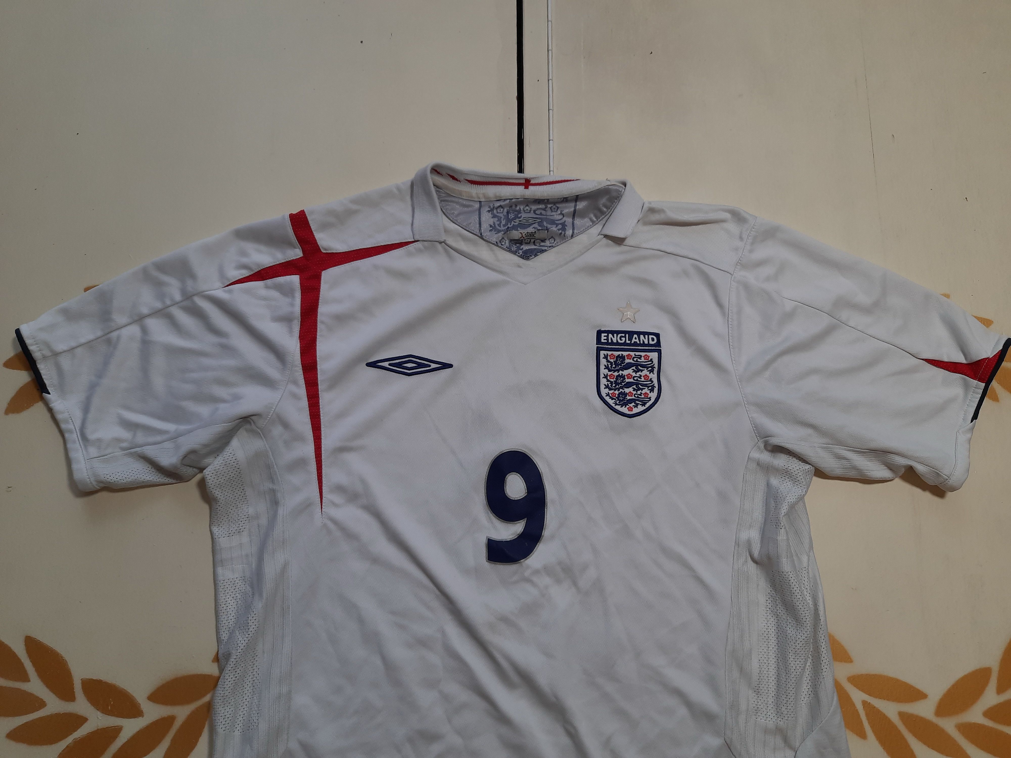 Umbro Umbro England Jersey №9 Rooney 2006 Size US L / EU 52-54 / 3 - 4 Thumbnail