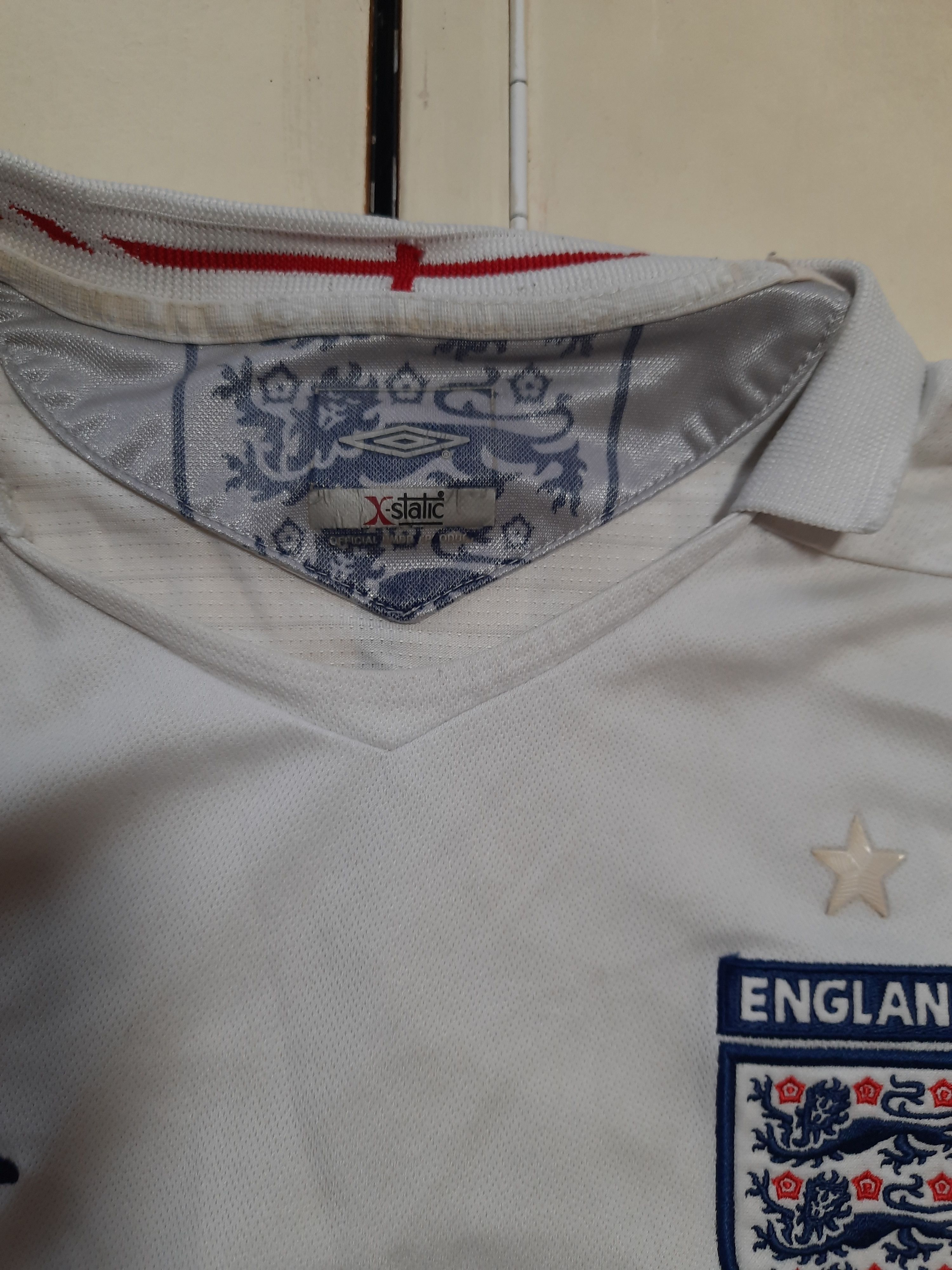 Umbro Umbro England Jersey №9 Rooney 2006 Size US L / EU 52-54 / 3 - 10 Thumbnail