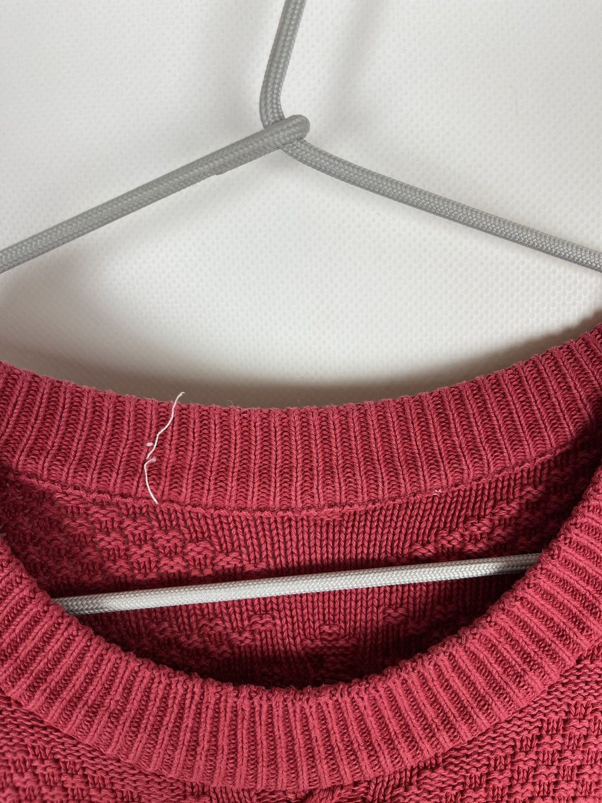Burberry Burberrys of London vintage knit oversized sweater big logo Size US XL / EU 56 / 4 - 8 Thumbnail