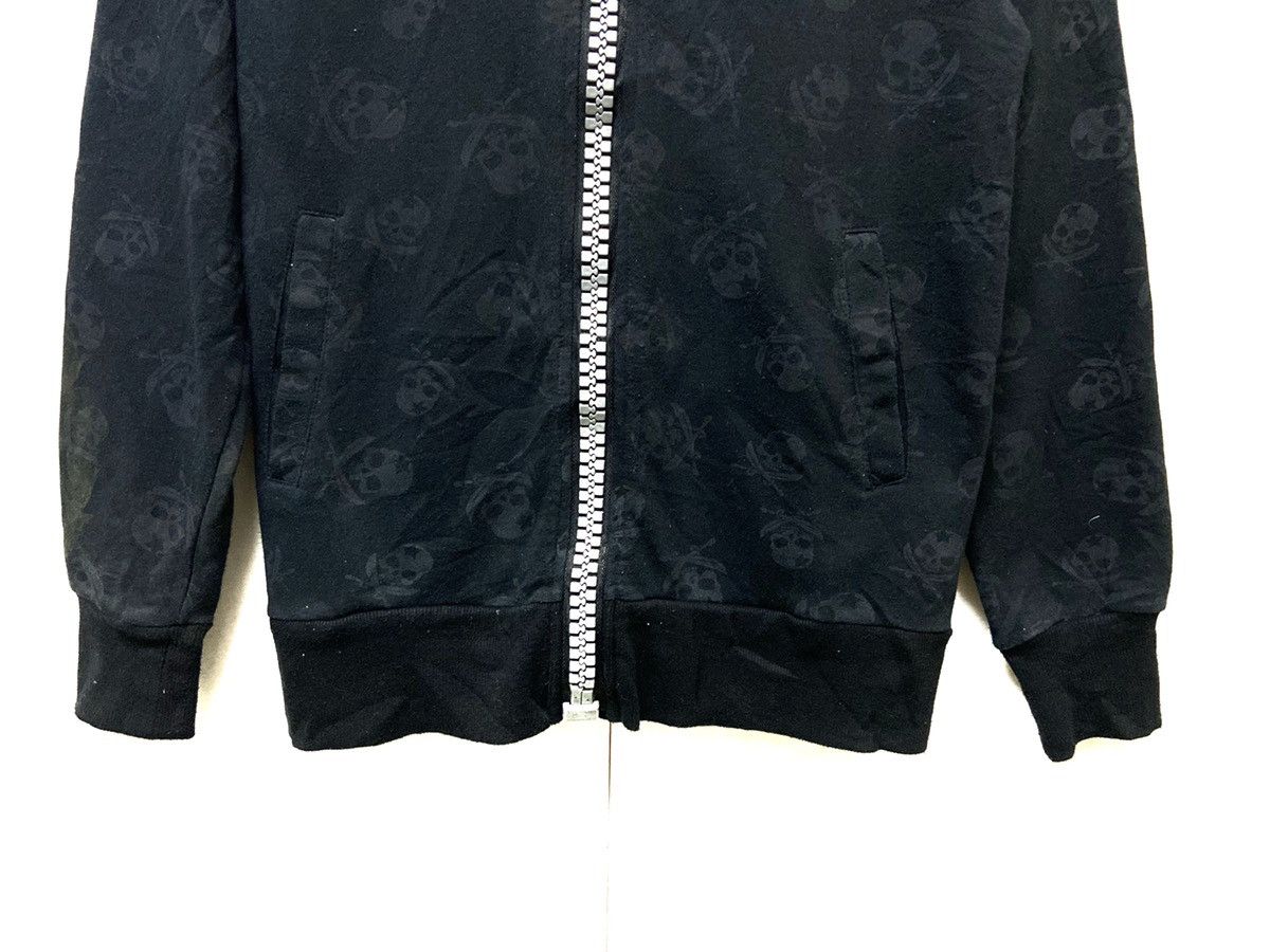 Designer × Japanese Brand Japanese Brand Ba-Tsu Full Print Skull Full Zipper Hoodie Size US S / EU 44-46 / 1 - 4 Thumbnail