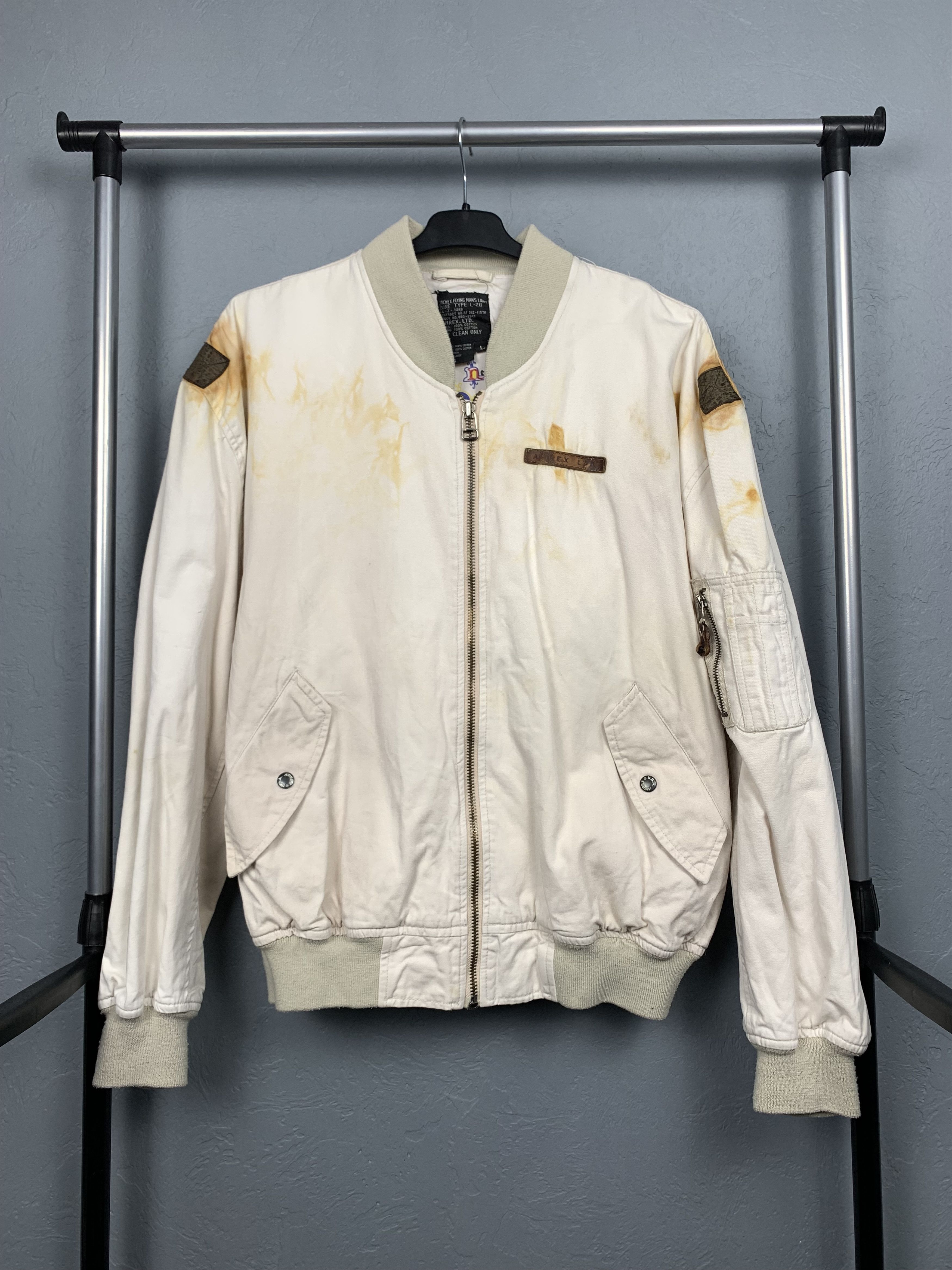 Avirex RARE Avirex 1990 Vintage Bomber Jacket Spirits Of St. Louis Size US L / EU 52-54 / 3 - 4 Thumbnail