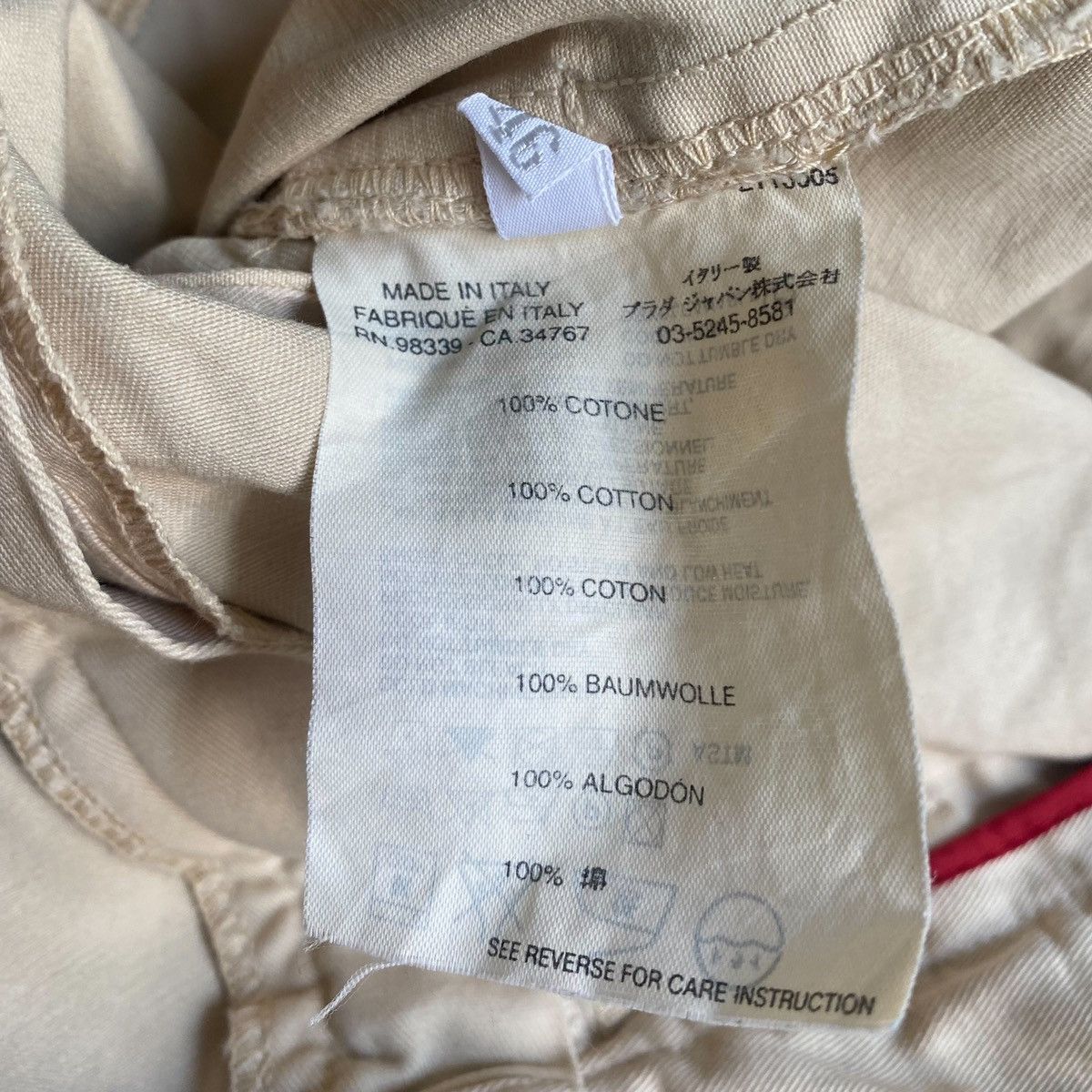 Prada Prada Sport Cotton Pants Size US 30 / EU 46 - 5 Thumbnail