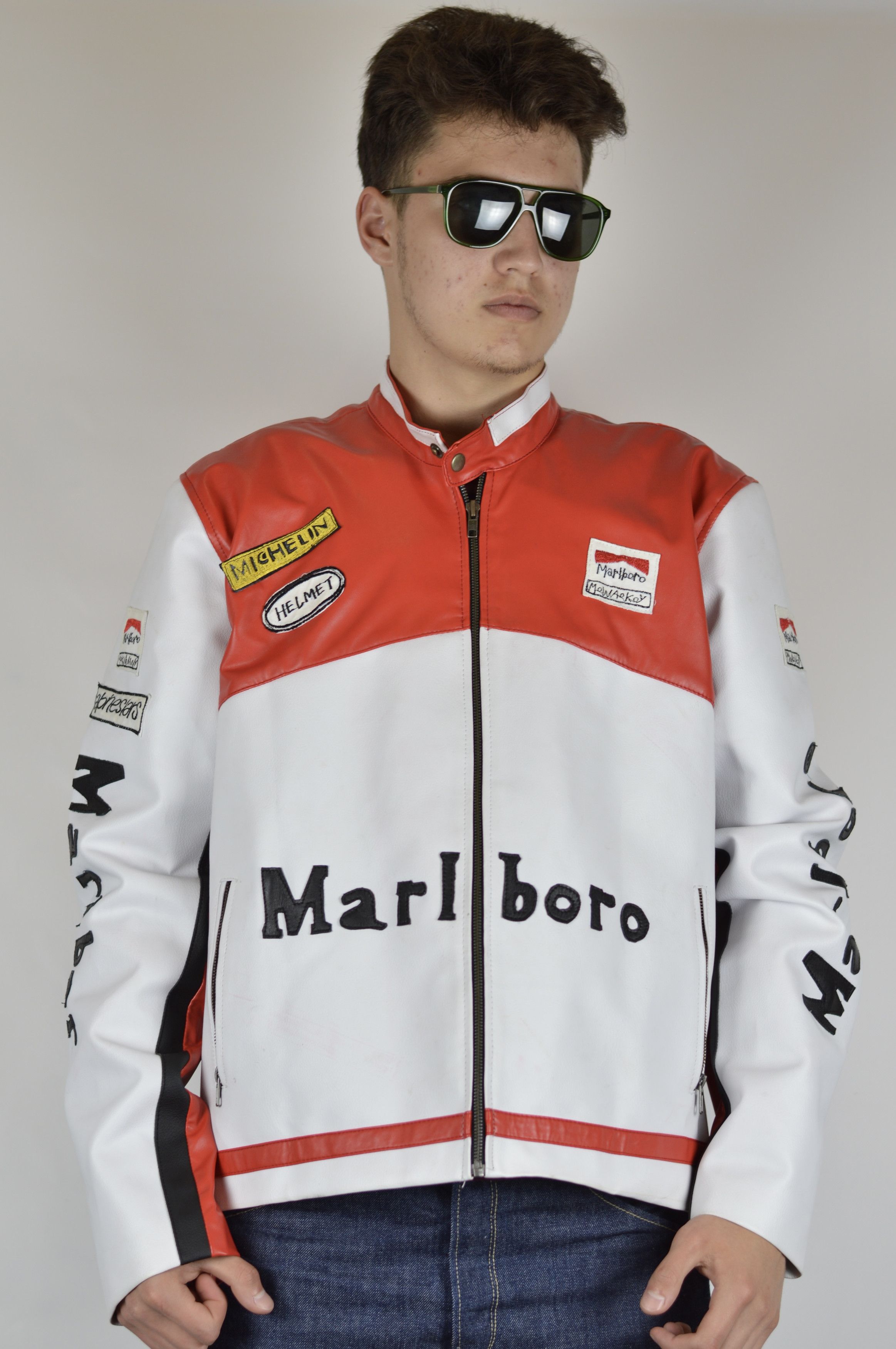 Marlboro × Vintage Vintage Marlboro Racing Jacket Size US XL / EU 56 / 4 - 3 Thumbnail