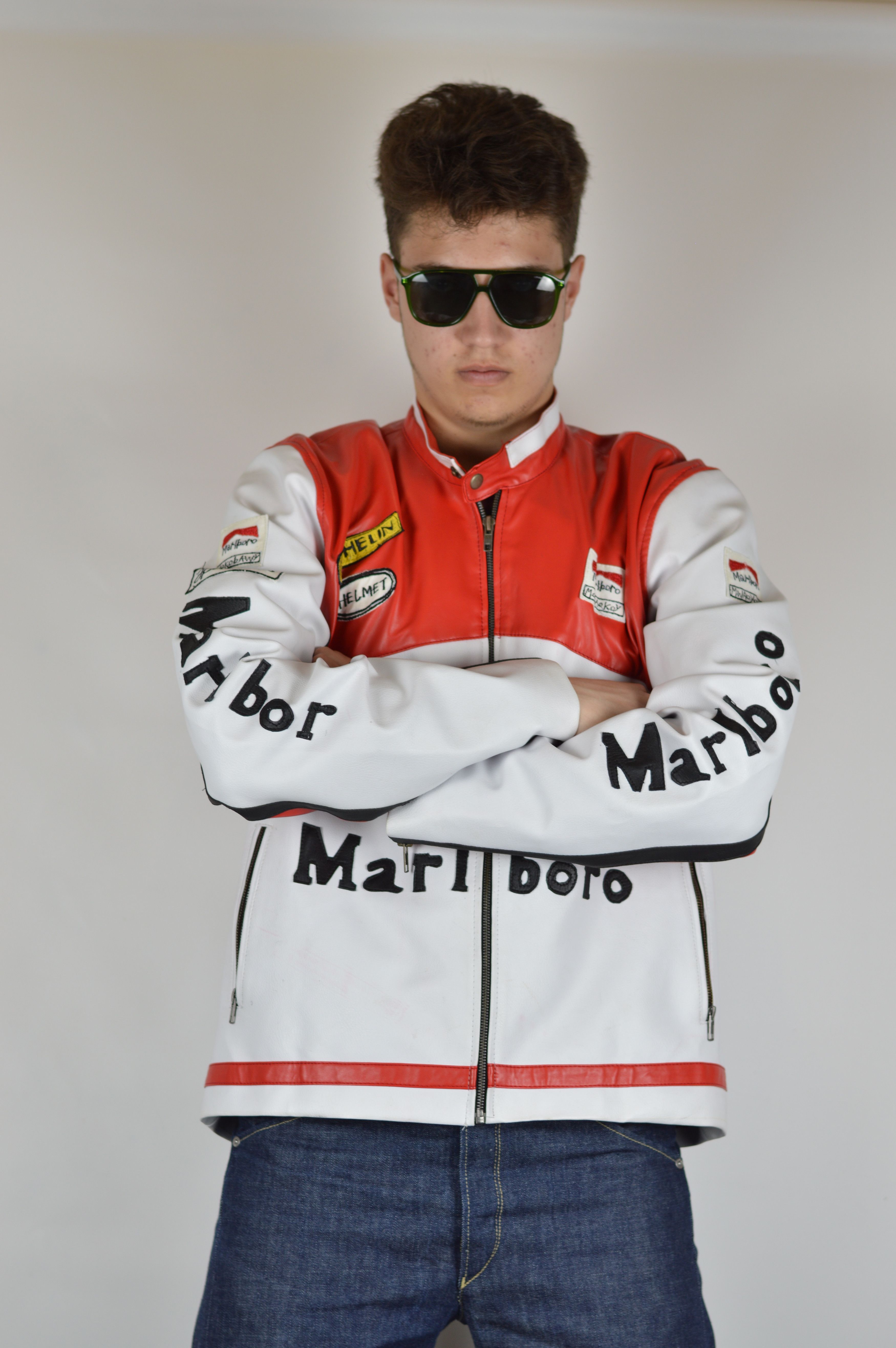 Marlboro × Vintage Vintage Marlboro Racing Jacket Size US XL / EU 56 / 4 - 2 Thumbnail