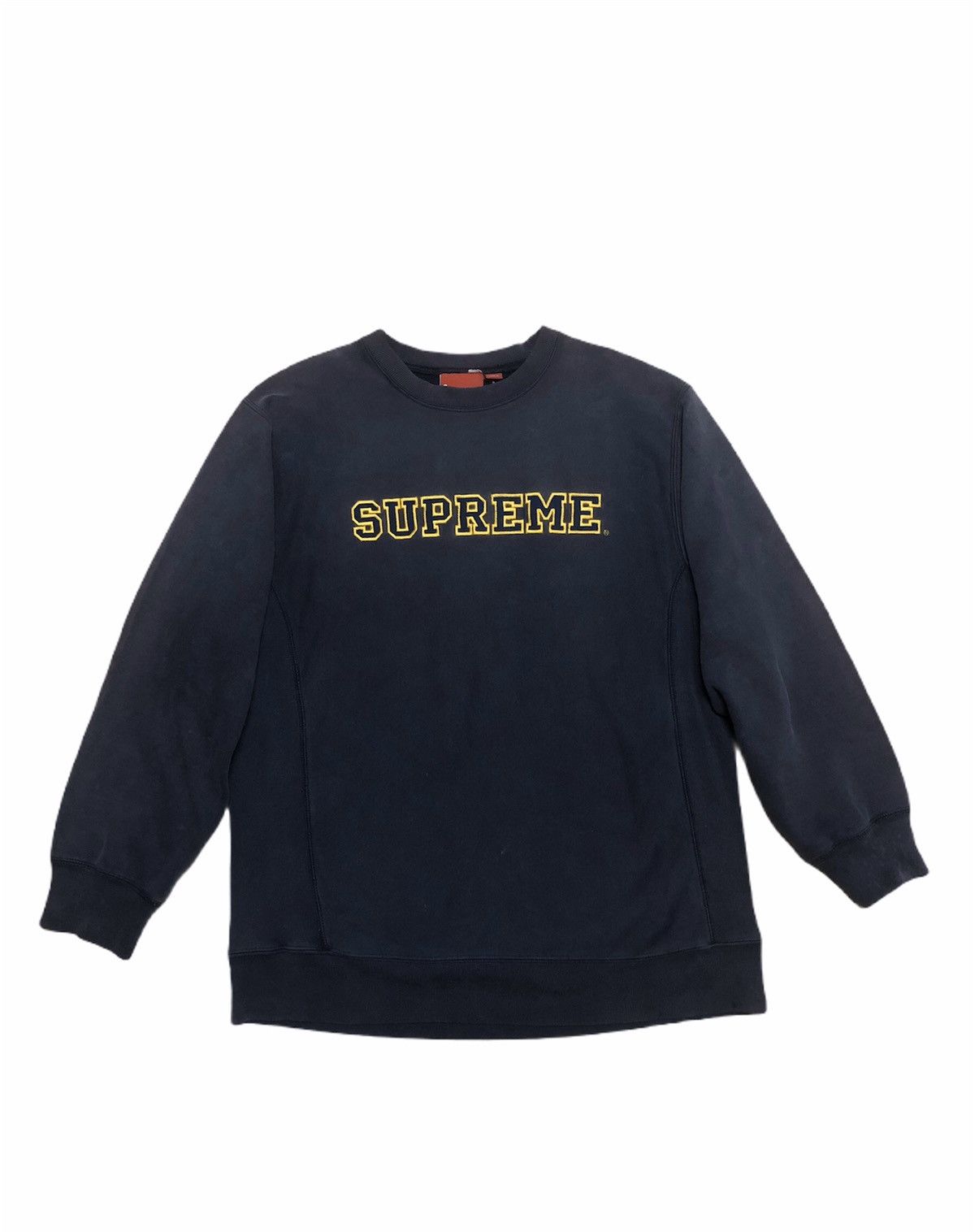 Supreme ❌FINAL DROP DELETE‼️ Big Spellout SUPREME Sweatshirt Size US XL / EU 56 / 4 - 1 Thumbnail