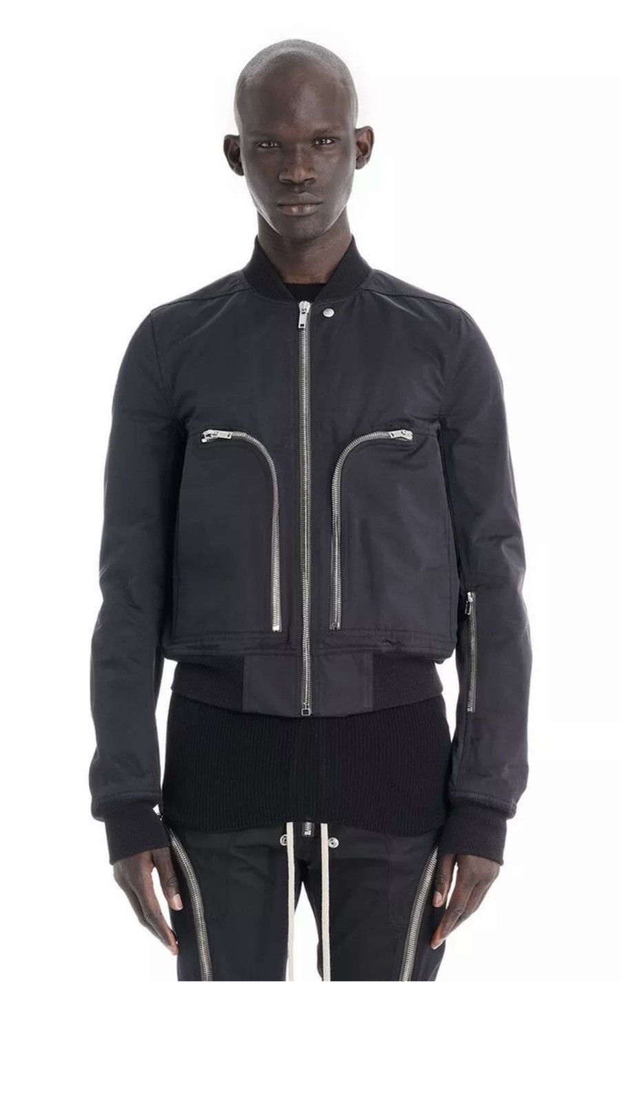 Coveted: Rick Owens SS09 Gradient Leather Jacket  Leather outerwear, Leather  jacket, Mens streetwear