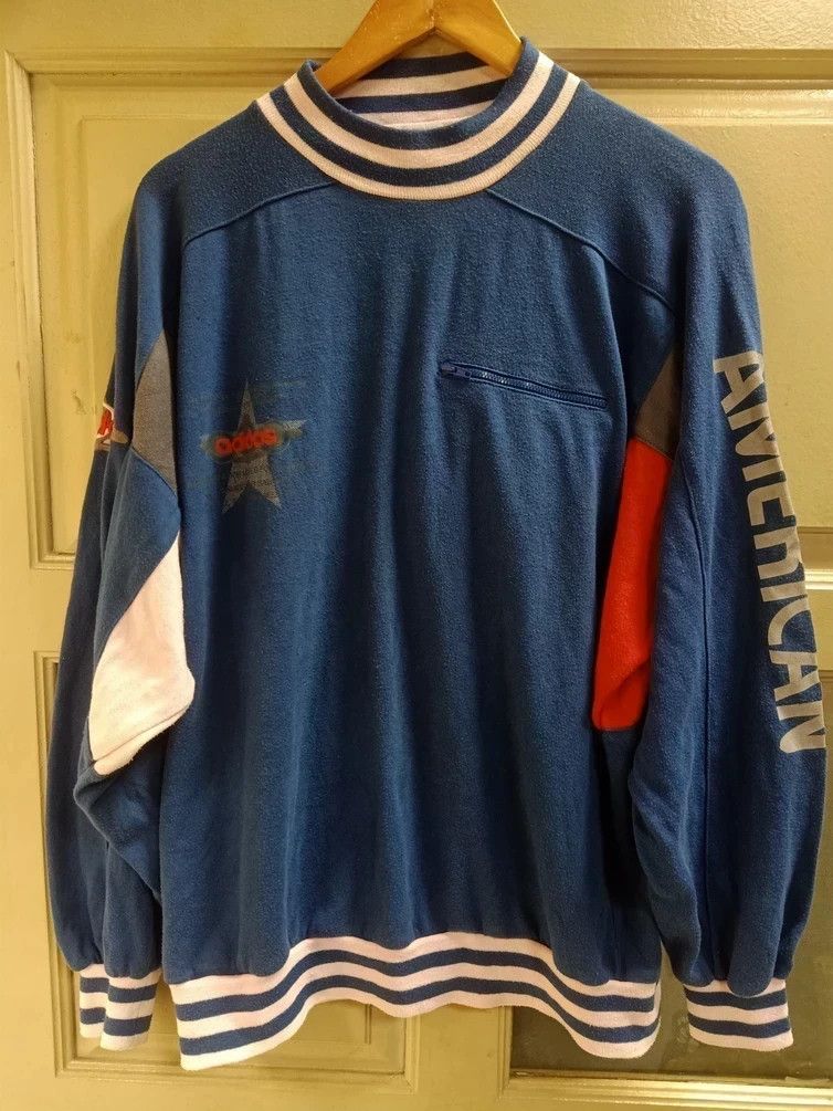 Adidas vintage 90s sweatshirt adidas american exellence Size US XL / EU 56 / 4 - 2 Thumbnail