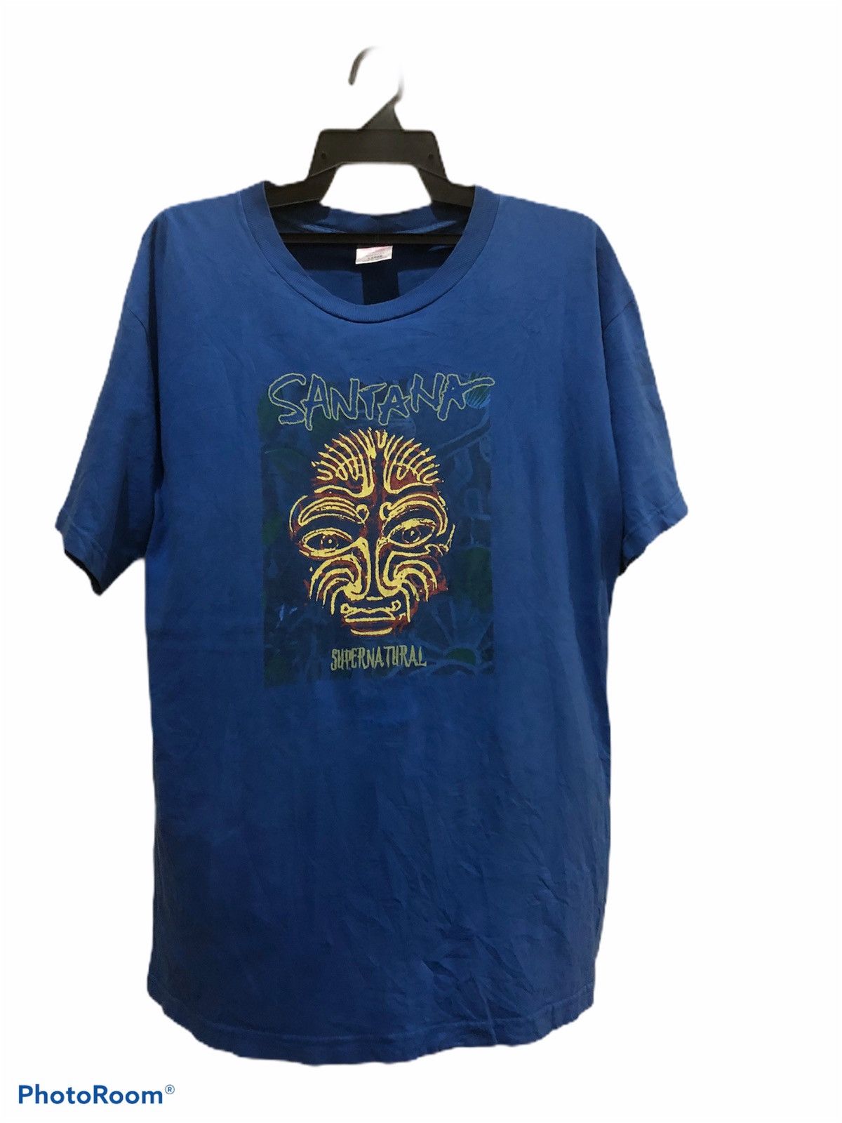 Band Tees × Vintage SANTANA Supernatural Album cover 1998 T-shirt Size US L / EU 52-54 / 3 - 1 Thumbnail