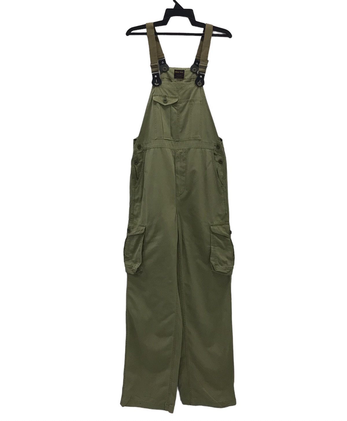 Japanese Brand BLUE WAY COMPRESSIVE SHRINKAGE WORK WEAR OVERALL Size US 35 - 1 Thumbnail