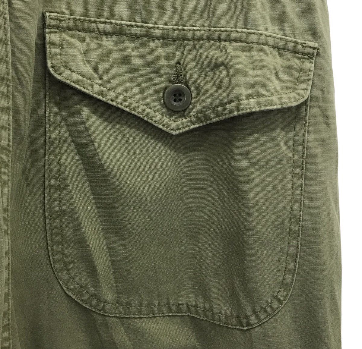 Japanese Brand BLUE WAY COMPRESSIVE SHRINKAGE WORK WEAR OVERALL Size US 35 - 11 Thumbnail