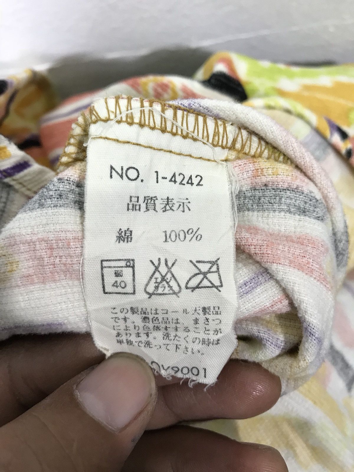 Japanese Brand × Vintage Vintage Japanese Brand Free Farm Hand Abstract Flannel Shirt Size US M / EU 48-50 / 2 - 5 Thumbnail