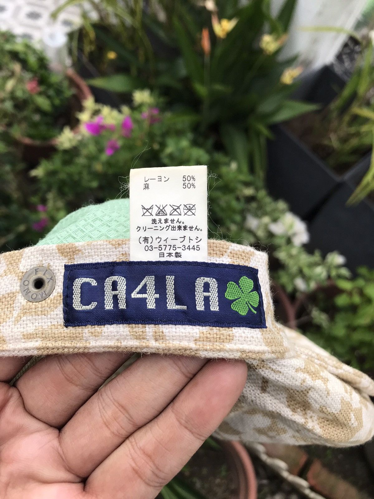 CA4LA ACCEPT OFFER 💥 CA4LA FLORA FLAT CAP HAT WITH STONES🇯🇵 Size ONE SIZE - 11 Thumbnail