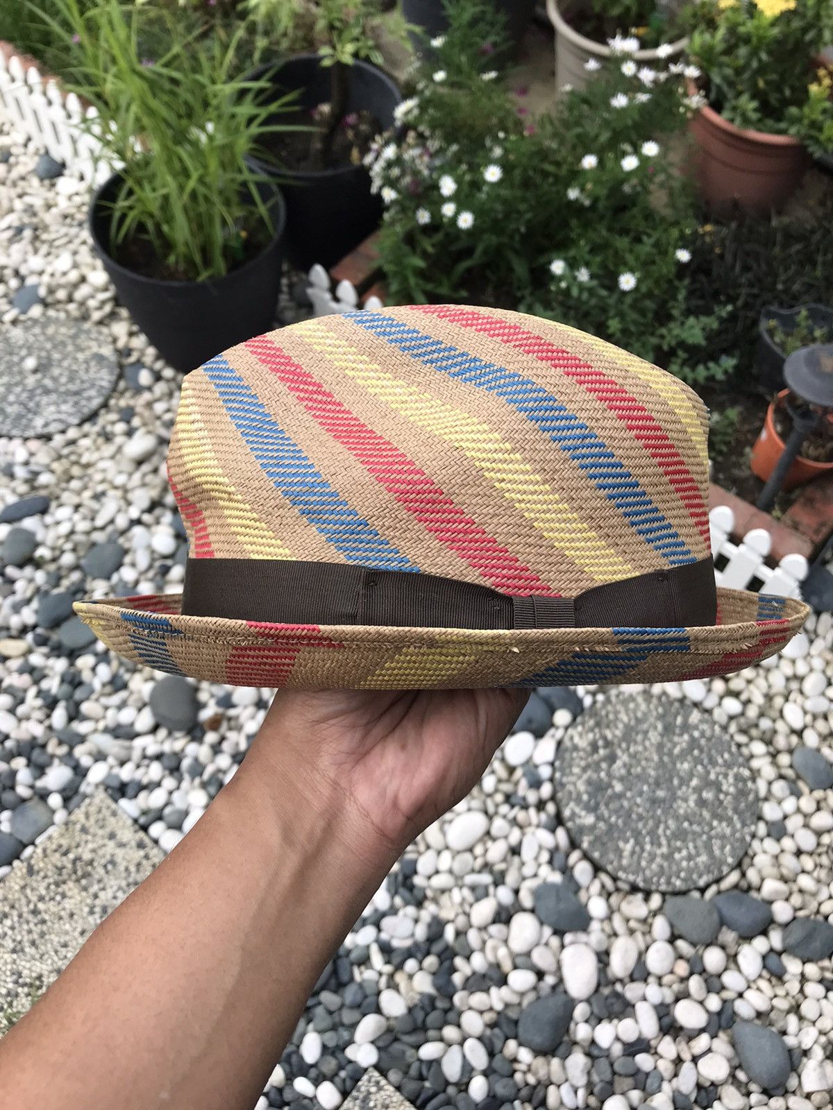 CA4LA ACCEPT OFFER 💥COLOMBIAN STRAW FEDORA HAT BY CA4LA 🇯🇵 Size ONE SIZE - 2 Thumbnail