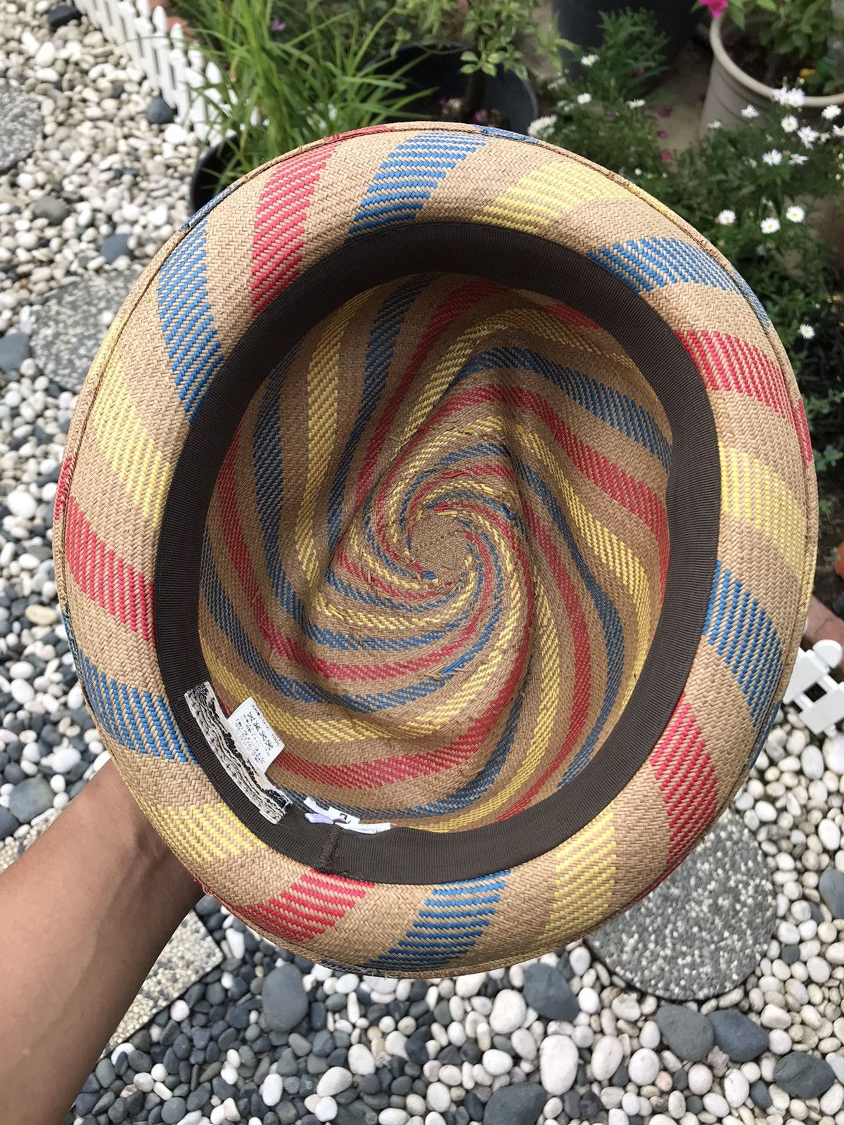CA4LA ACCEPT OFFER 💥COLOMBIAN STRAW FEDORA HAT BY CA4LA 🇯🇵 Size ONE SIZE - 7 Thumbnail