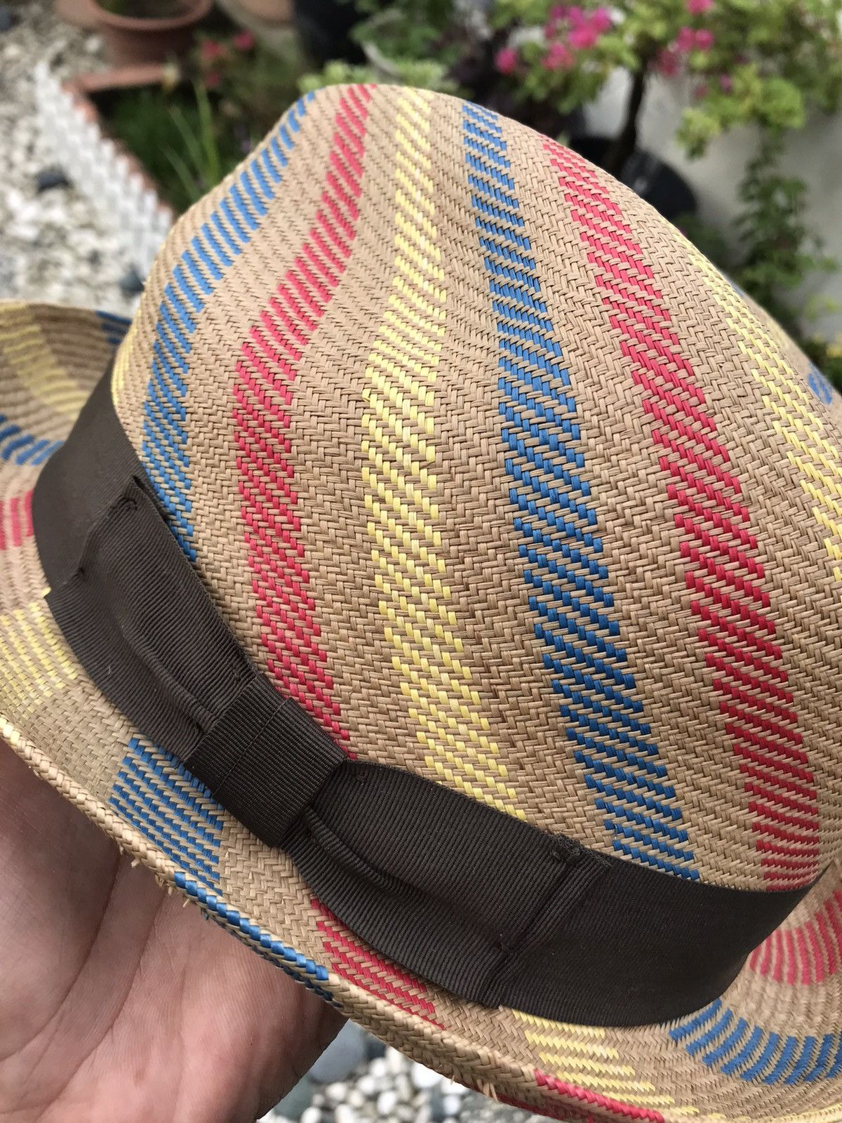CA4LA ACCEPT OFFER 💥COLOMBIAN STRAW FEDORA HAT BY CA4LA 🇯🇵 Size ONE SIZE - 6 Thumbnail