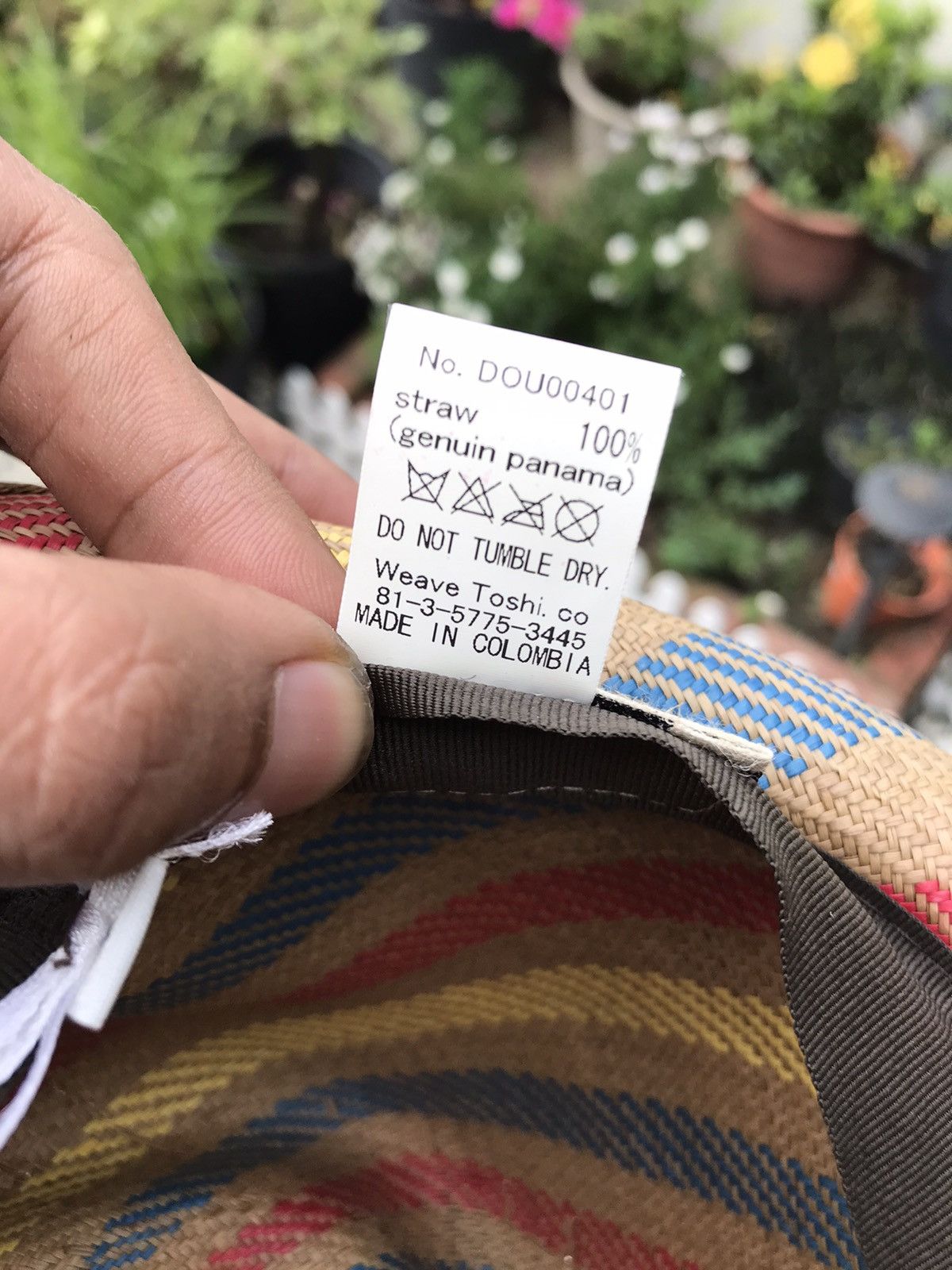 CA4LA ACCEPT OFFER 💥COLOMBIAN STRAW FEDORA HAT BY CA4LA 🇯🇵 Size ONE SIZE - 10 Thumbnail