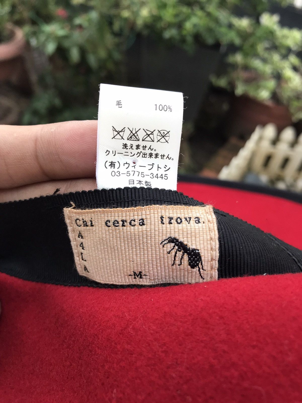 CA4LA × Japanese Brand × Vintage OFFER 💥 RED BOWLER BRETON KETTLE BRIM HAT BY CA4LA 🇯🇵 Size ONE SIZE - 6 Thumbnail