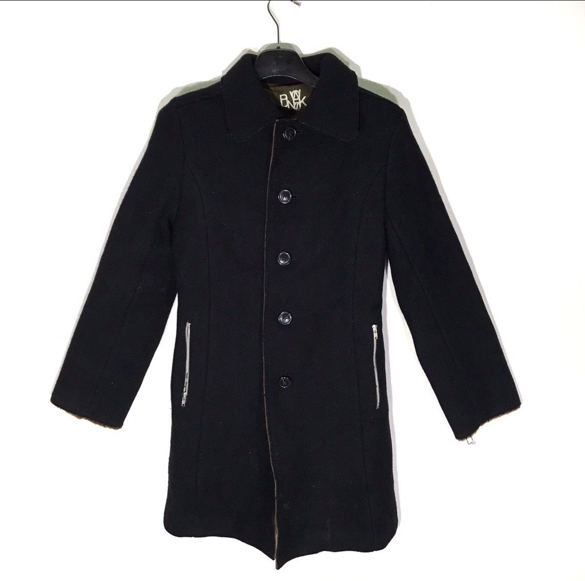Issey Miyake Issey Miyake Designer Is Sunao Kuwahara Wool Long Jackets Size US M / EU 48-50 / 2 - 2 Thumbnail
