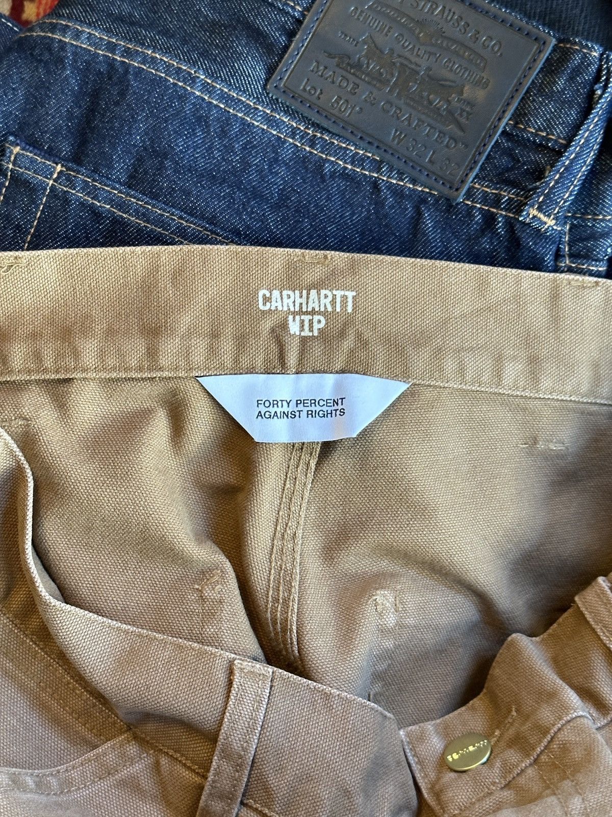 Carhartt Wip Carhartt WIP x Fpar Single Knee Pants 34x32 Size US 34 / EU 50 - 8 Thumbnail