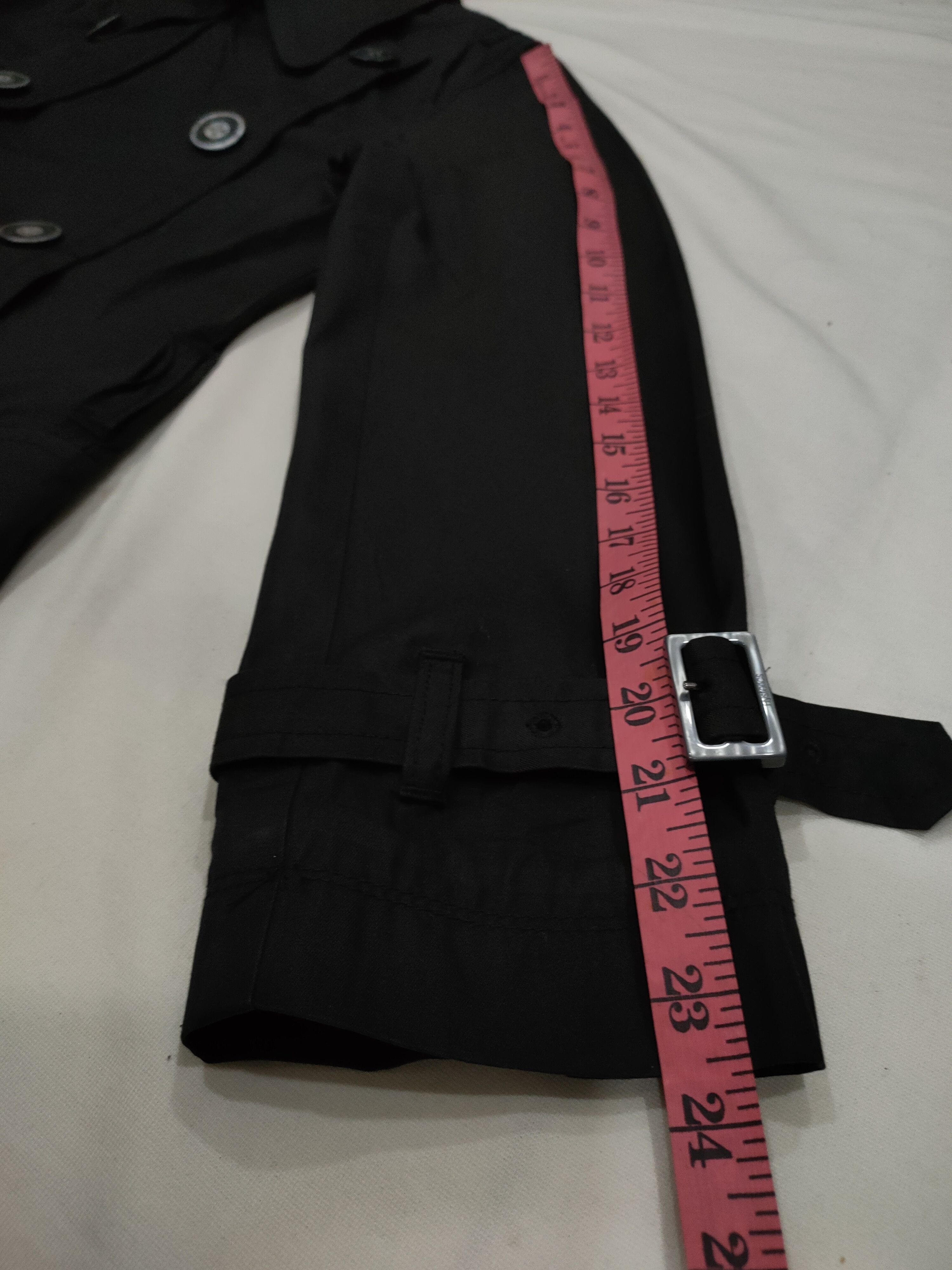 Hysteric Glamour HYSTERICS BLACK TRENCH COAT S SIZE Size US S / EU 44-46 / 1 - 6 Thumbnail