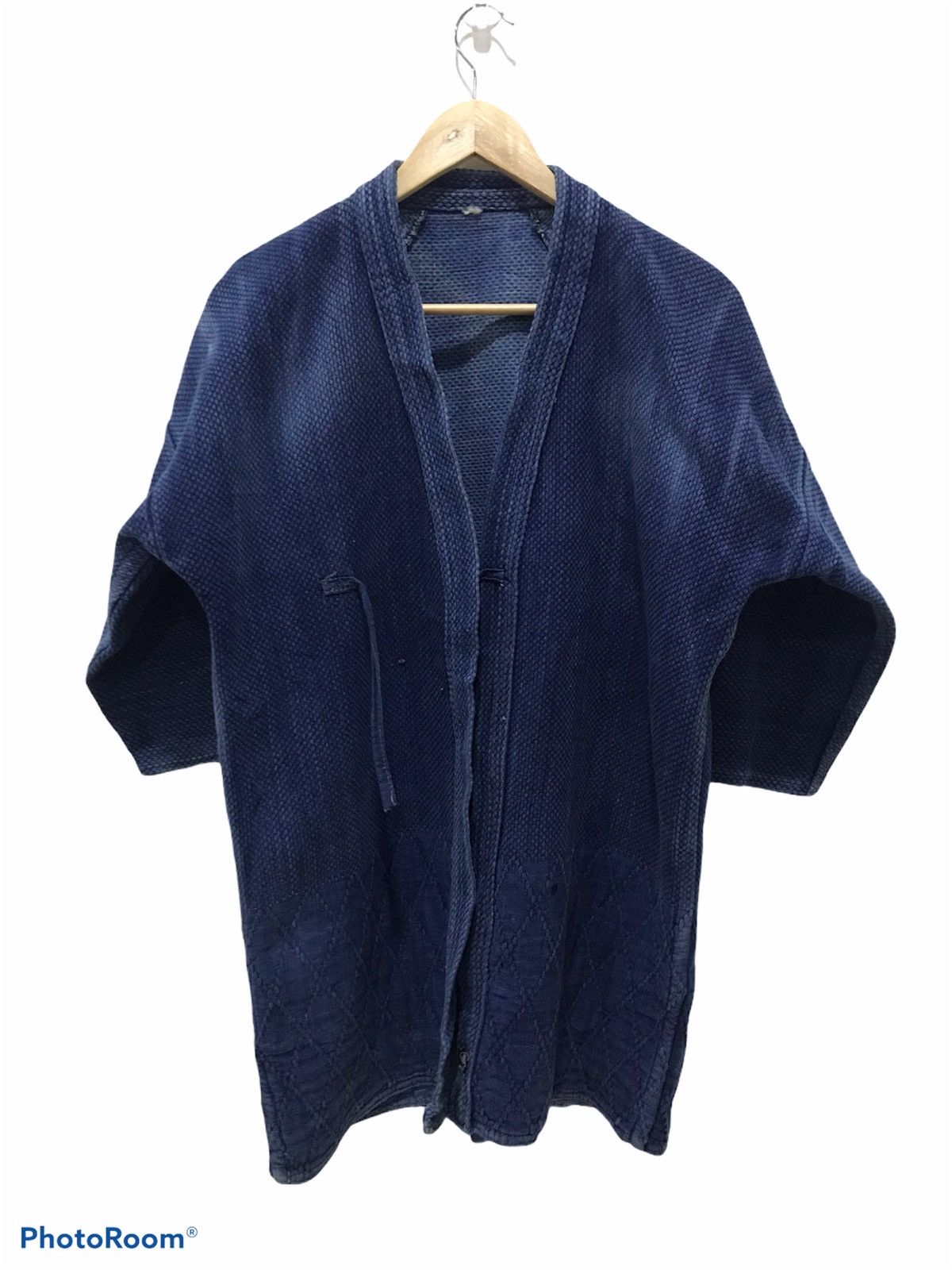 Japanese Brand Vtg Japanese Kimono Hanten Indigo kapital boro Size US M / EU 48-50 / 2 - 2 Thumbnail
