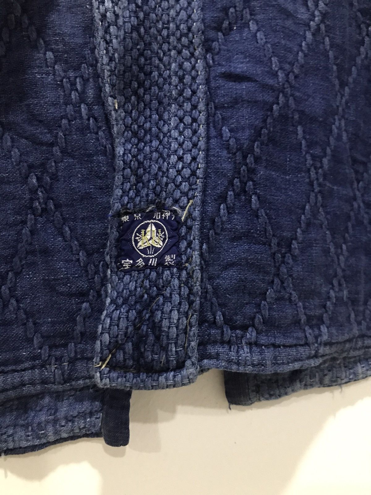 Japanese Brand Vtg Japanese Kimono Hanten Indigo kapital boro Size US M / EU 48-50 / 2 - 11 Thumbnail