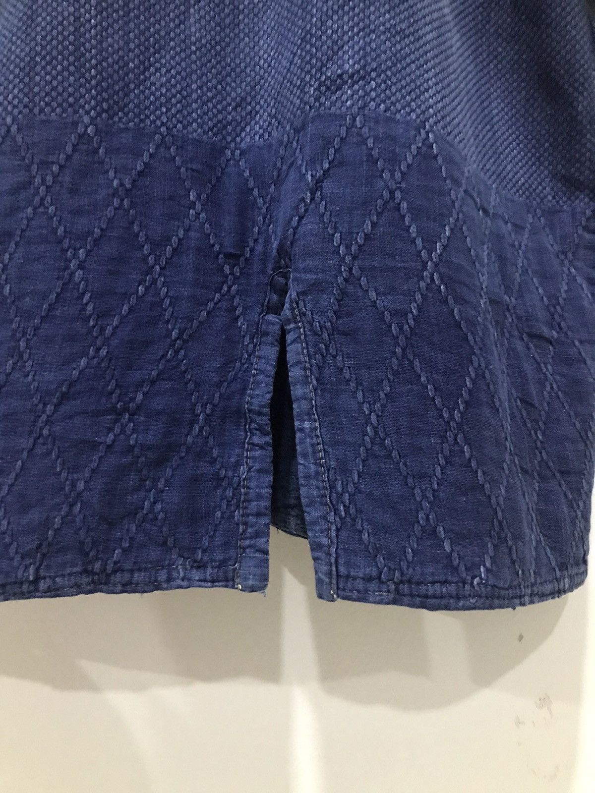 Japanese Brand Vtg Japanese Kimono Hanten Indigo kapital boro Size US M / EU 48-50 / 2 - 14 Thumbnail