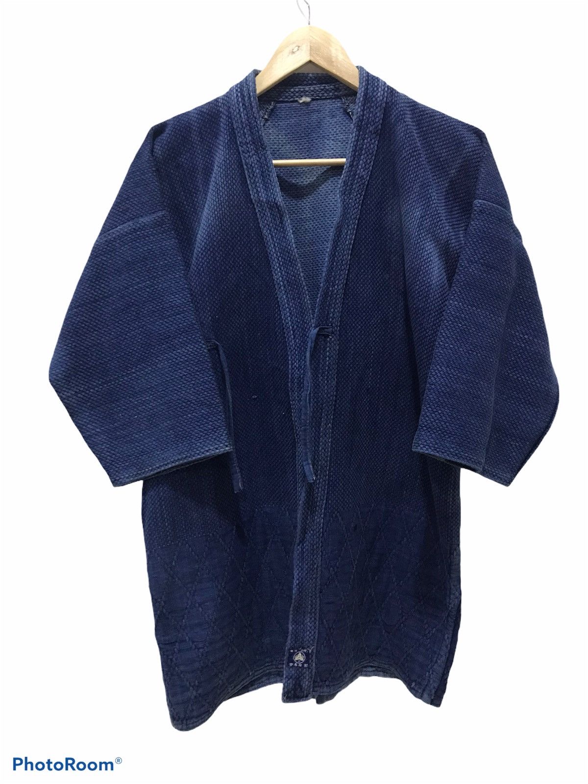 Japanese Brand Vtg Japanese Kimono Hanten Indigo kapital boro Size US M / EU 48-50 / 2 - 3 Thumbnail