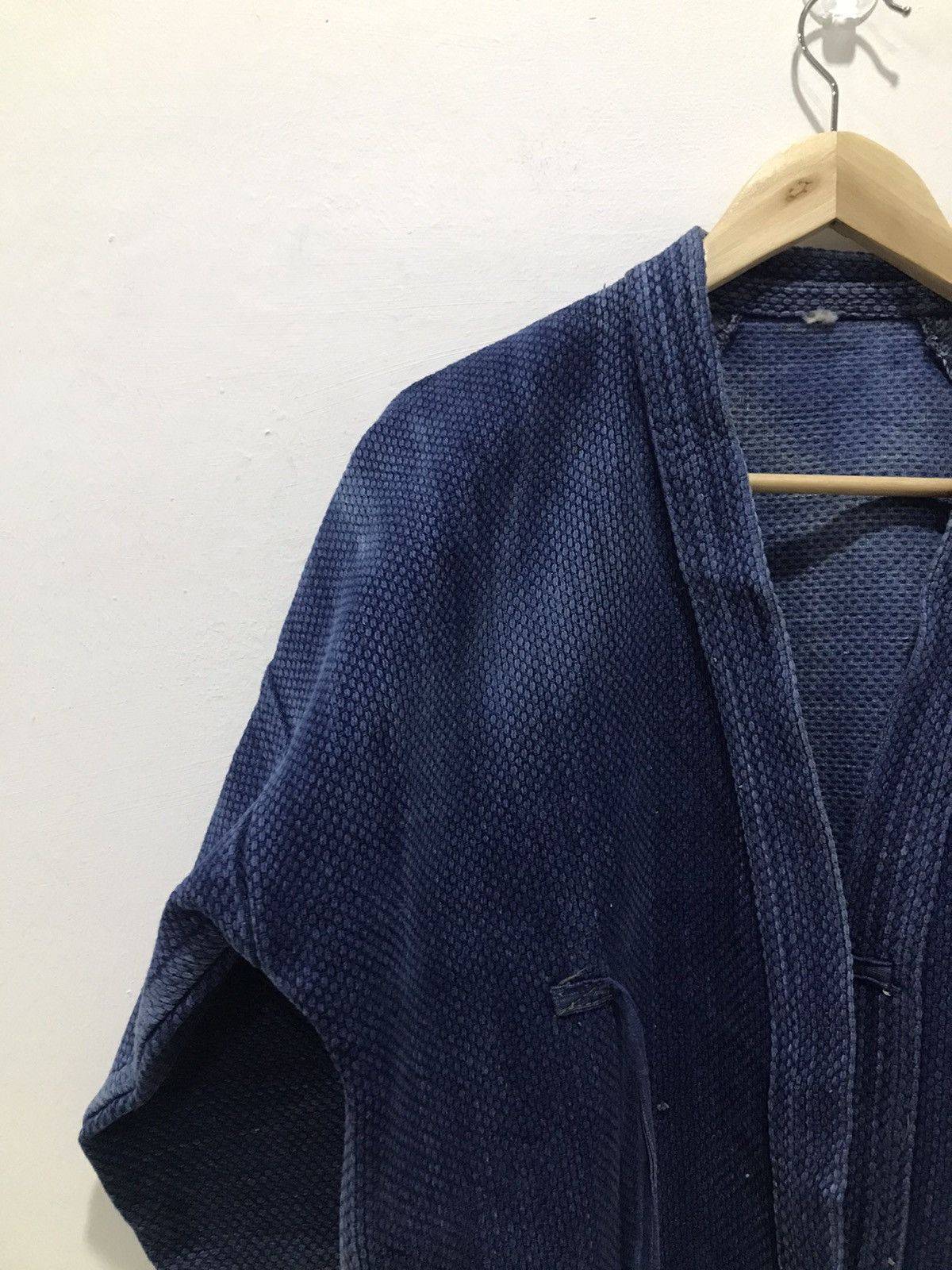 Japanese Brand Vtg Japanese Kimono Hanten Indigo kapital boro Size US M / EU 48-50 / 2 - 4 Thumbnail