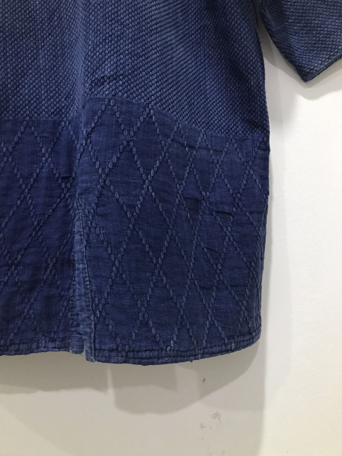 Japanese Brand Vtg Japanese Kimono Hanten Indigo kapital boro Size US M / EU 48-50 / 2 - 15 Thumbnail