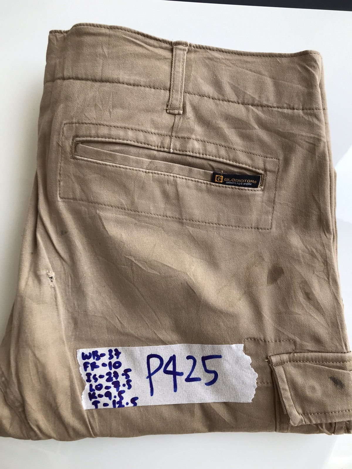 Japanese Brand Gladiator Cargo Tactical Multipocket Pants Size US 37 - 23 Thumbnail