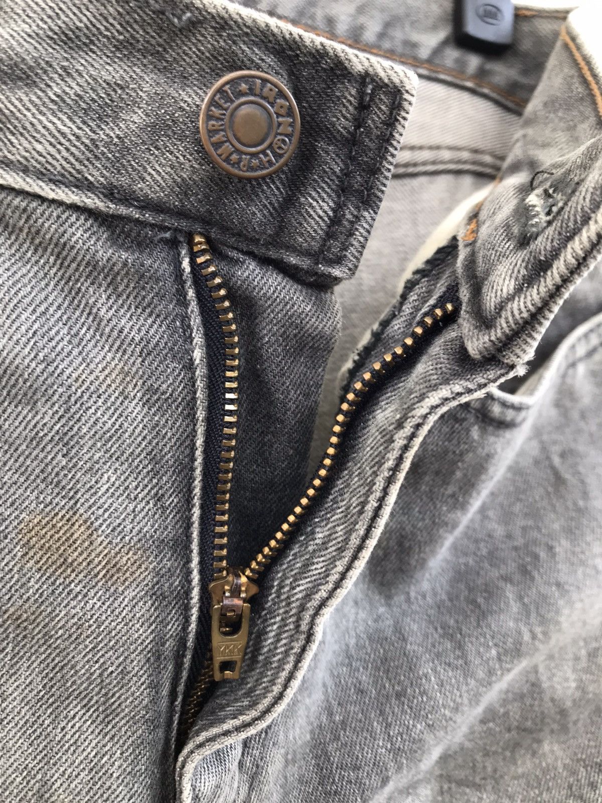 HOLLYWOOD RANCH MARKET HR Market black Denim Jeans Size US 26 / EU 42 - 19 Thumbnail