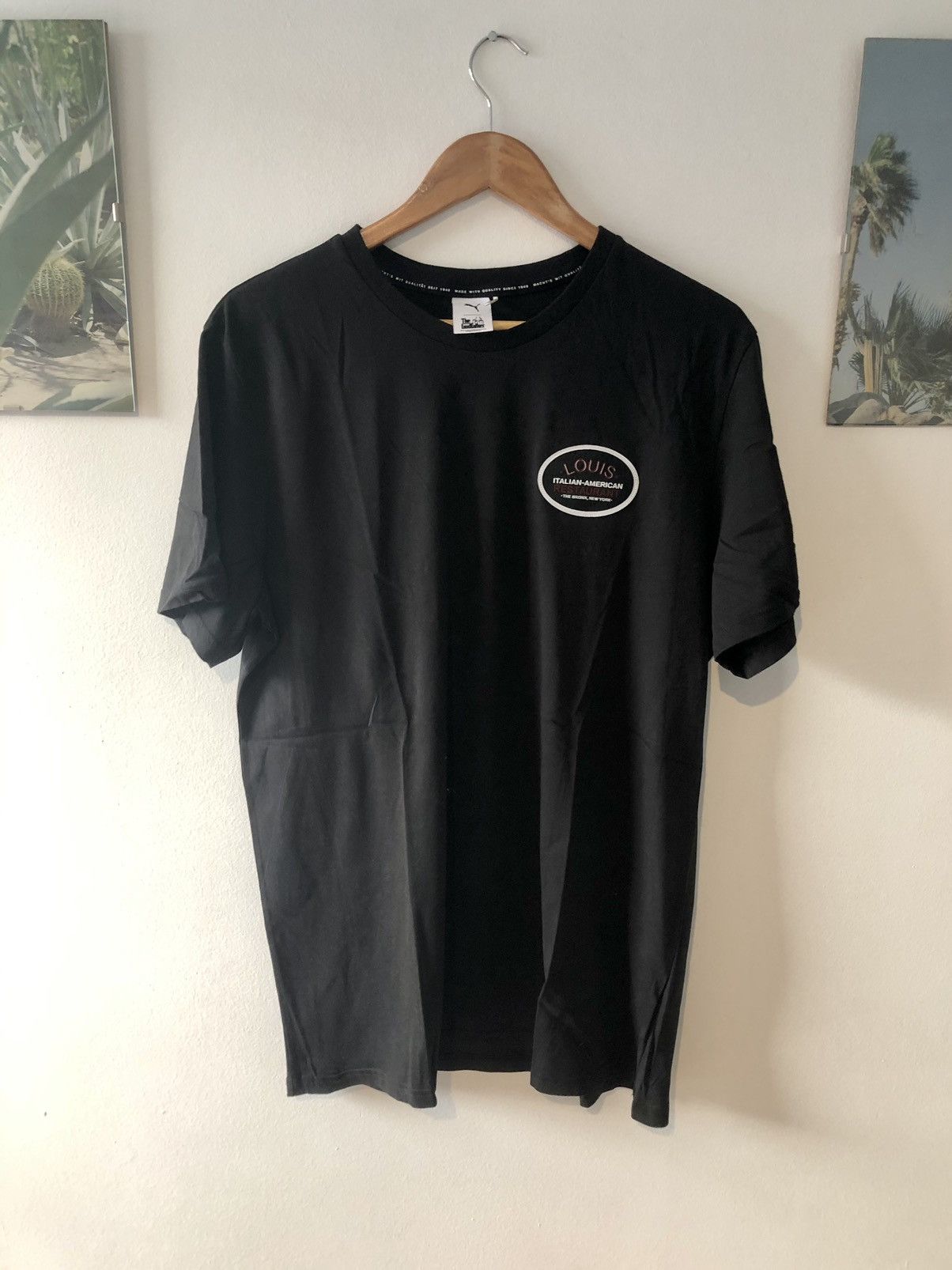 Puma Puma X The Godfather Louis Italian restaurant mafia T-shirt Size US XL / EU 56 / 4 - 3 Thumbnail