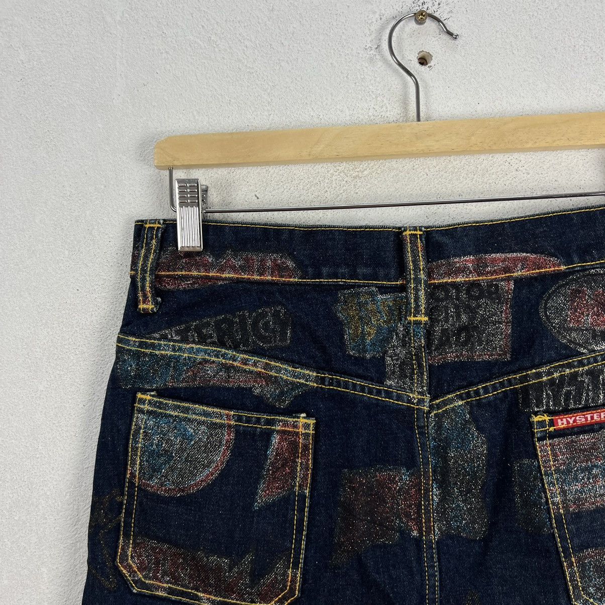 Hysteric Glamour BLUE DENIM SHORT SKIRT HYSTERIC GLAMOUR JAPAN FULL PRINT Size 30" / US 8 / IT 44 - 9 Thumbnail