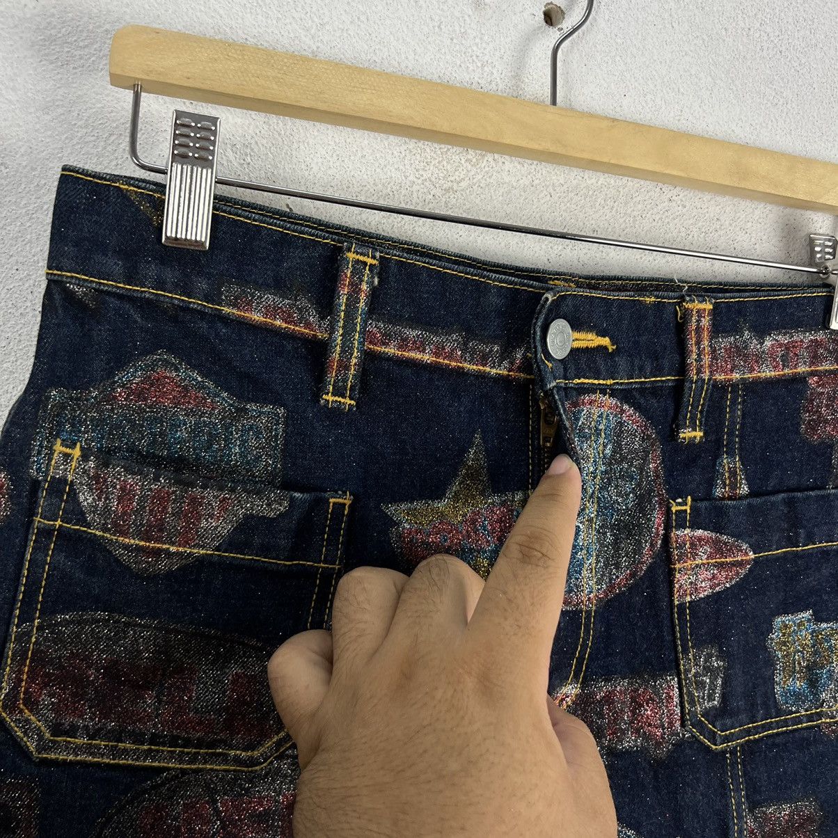 Hysteric Glamour BLUE DENIM SHORT SKIRT HYSTERIC GLAMOUR JAPAN FULL PRINT Size 30" / US 8 / IT 44 - 6 Thumbnail