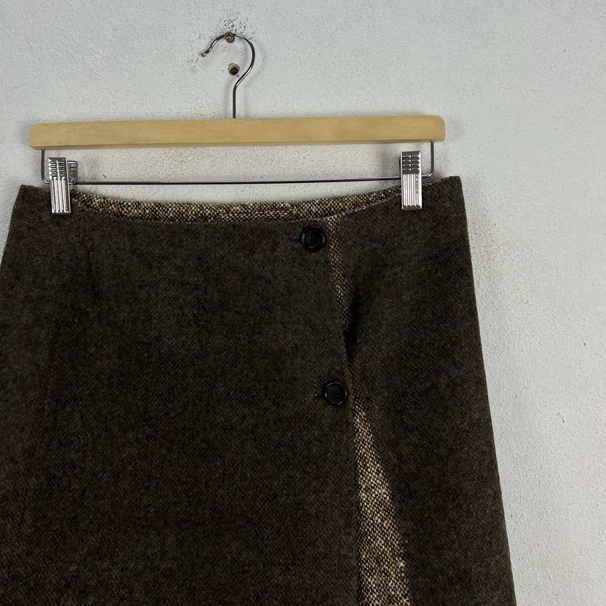 Prada 💥AUTHENTIC RARE PRADA VIRGIN WOOL SKIRT Size 30" / US 8 / IT 44 - 5 Thumbnail