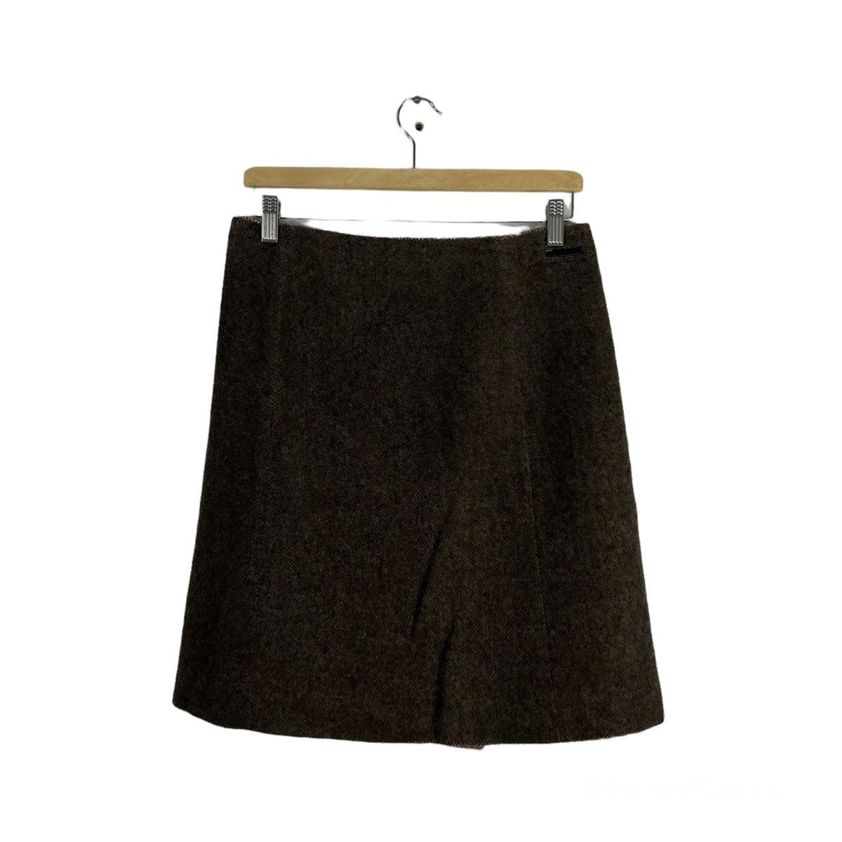 Prada 💥AUTHENTIC RARE PRADA VIRGIN WOOL SKIRT Size 30" / US 8 / IT 44 - 2 Thumbnail