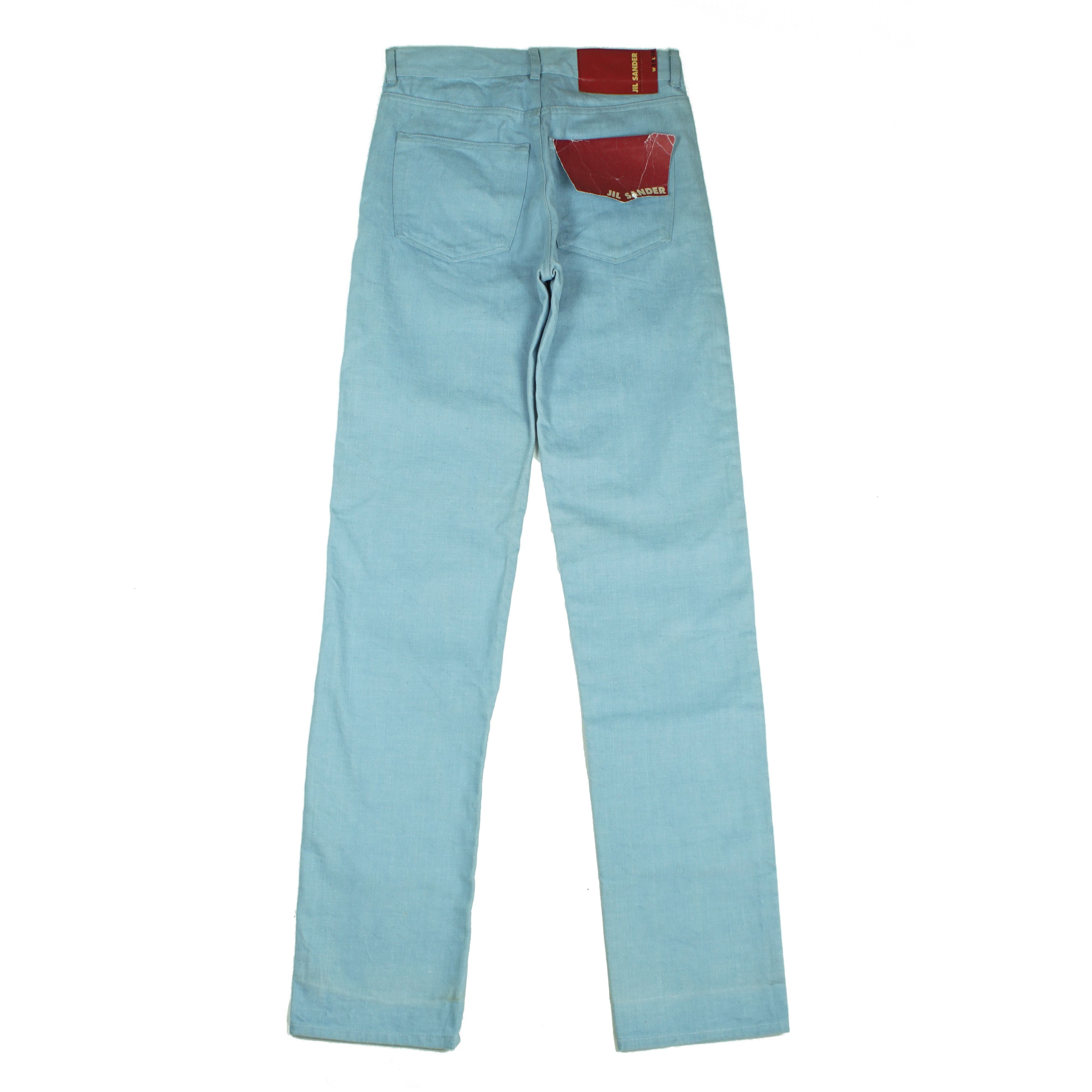 Jil Sander *NoTariff Jil Sander Light Blue Denim Pants Size 28" / US 6 / IT 42 - 1 Thumbnail