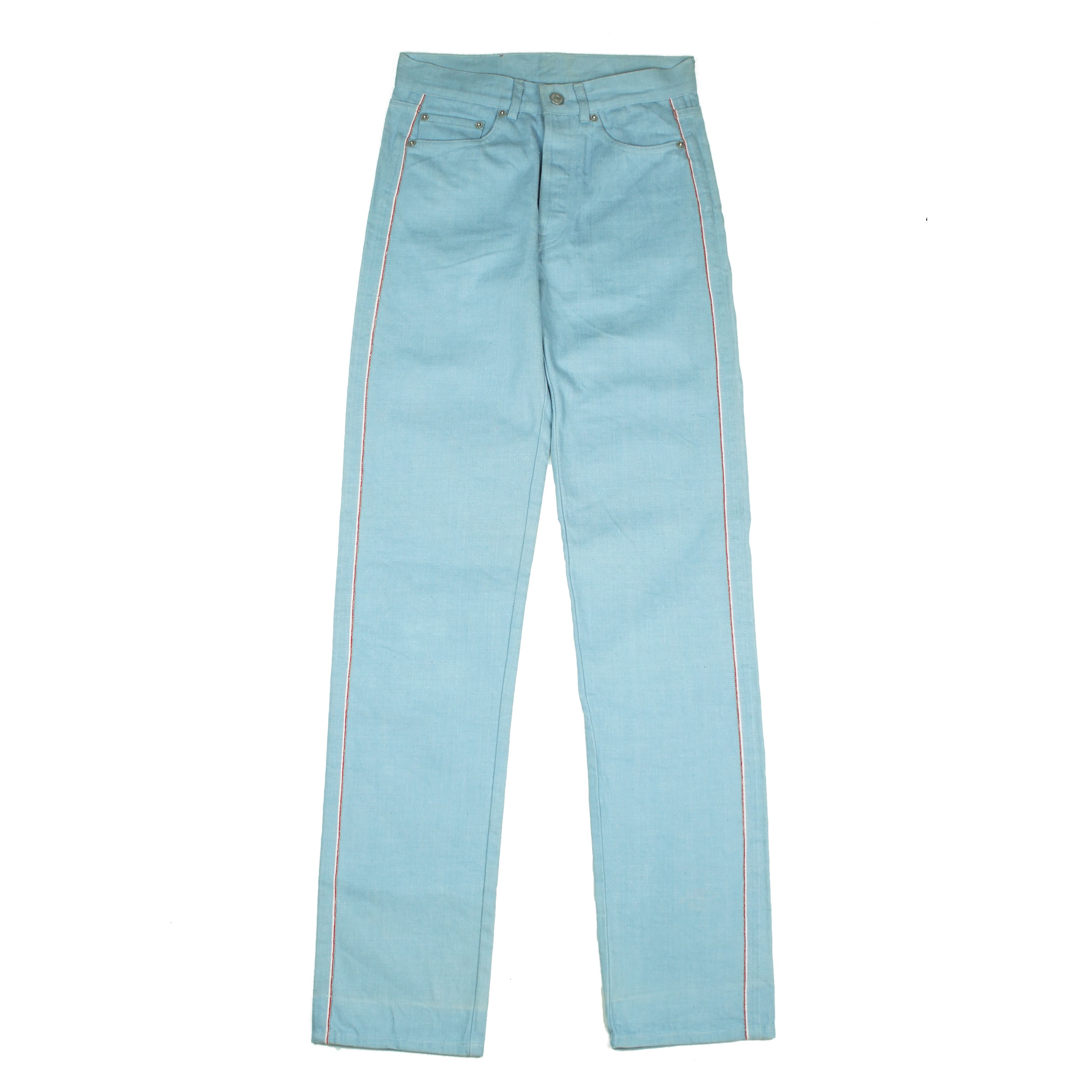Jil Sander *NoTariff Jil Sander Light Blue Denim Pants Size 28" / US 6 / IT 42 - 2 Thumbnail