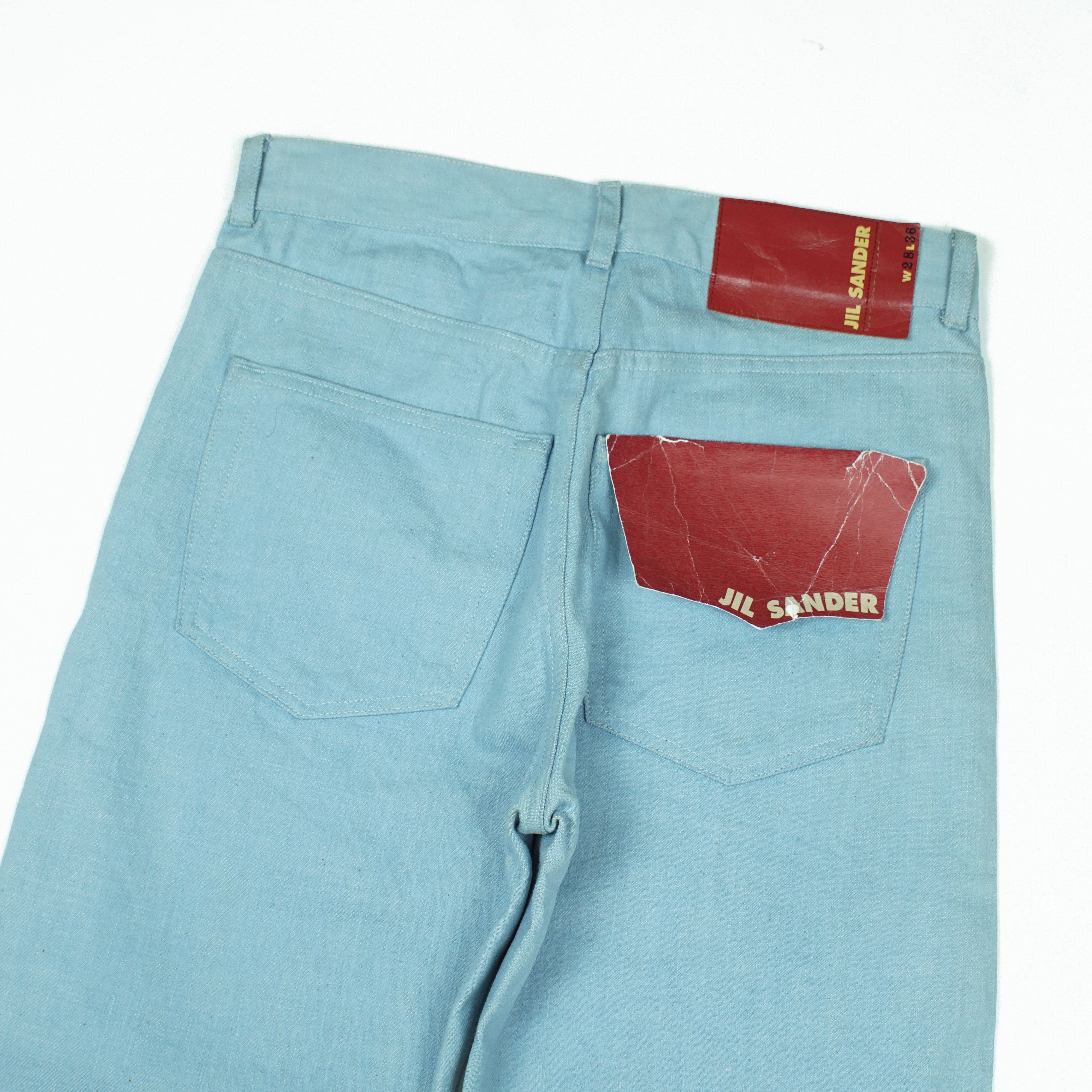 Jil Sander *NoTariff Jil Sander Light Blue Denim Pants Size 28" / US 6 / IT 42 - 3 Thumbnail