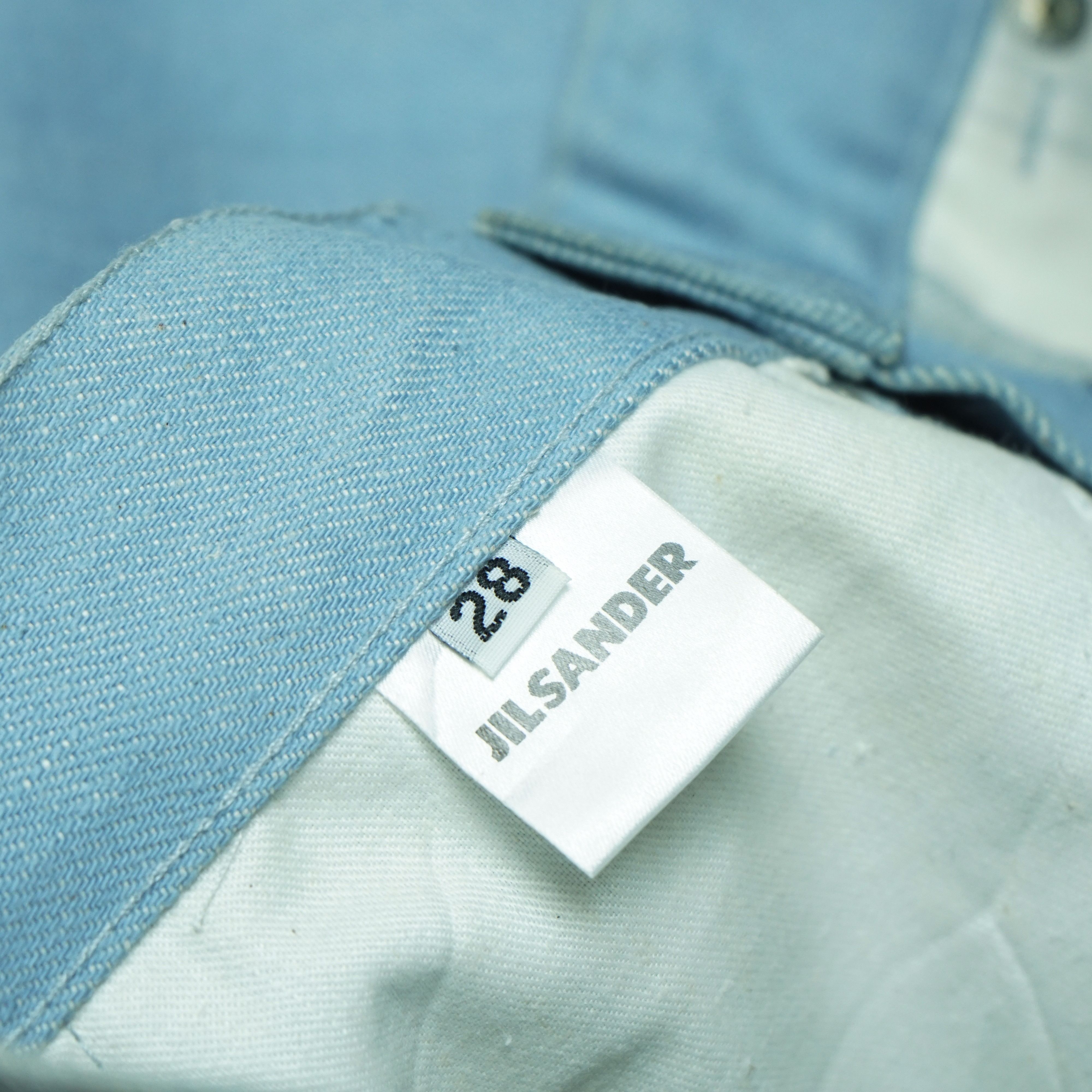 Jil Sander *NoTariff Jil Sander Light Blue Denim Pants Size 28" / US 6 / IT 42 - 7 Thumbnail
