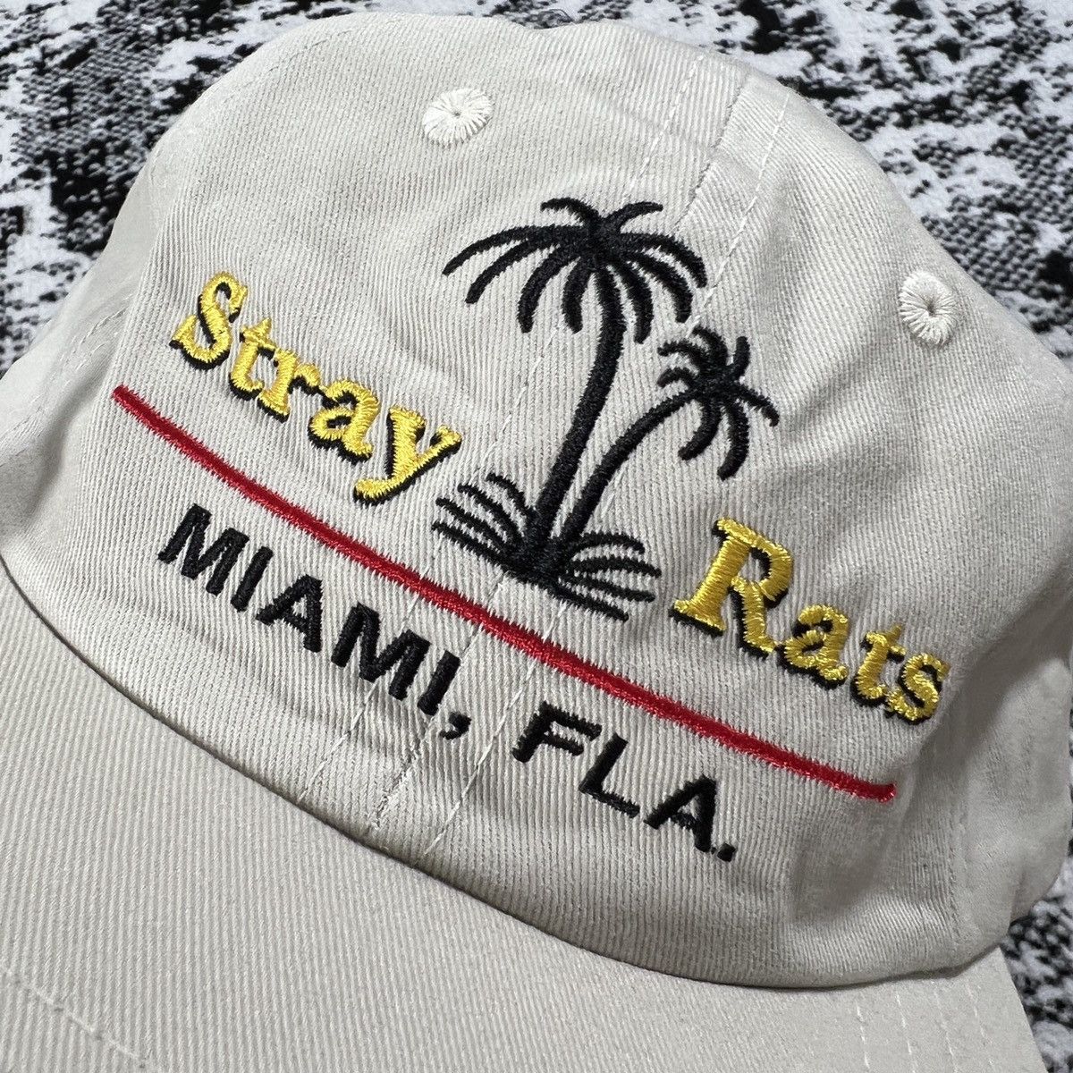 Vintage Stray Rats Miami Fla Cap Made In Usa - Khaki Os in Brown, Men's — image 2 of 4