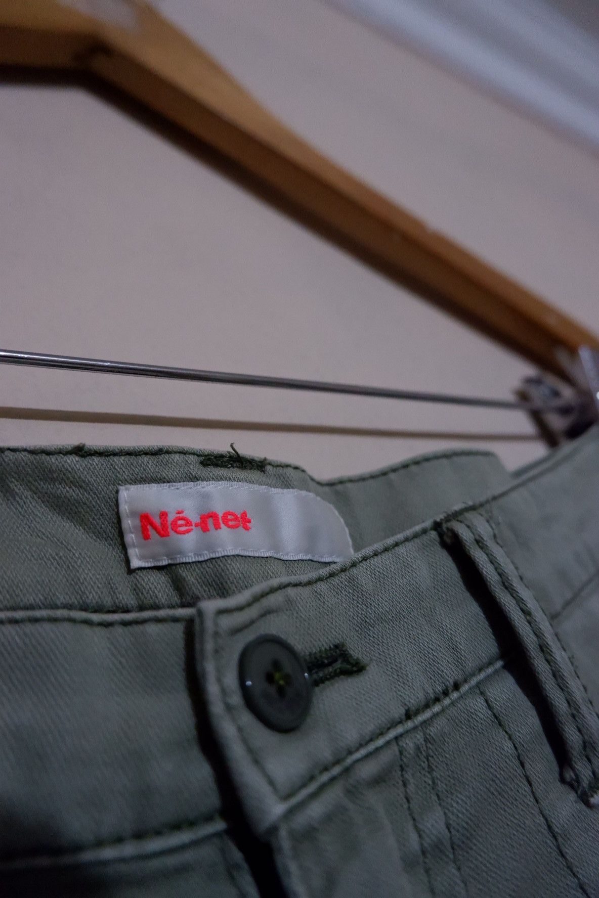 Issey Miyake Ne-net Military Cargo Drop Crotch Crop Pants Size US 30 / EU 46 - 5 Thumbnail