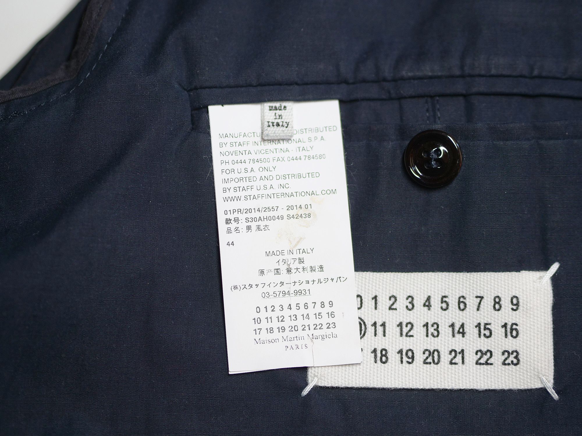 Maison Martin Margiela Paris coat