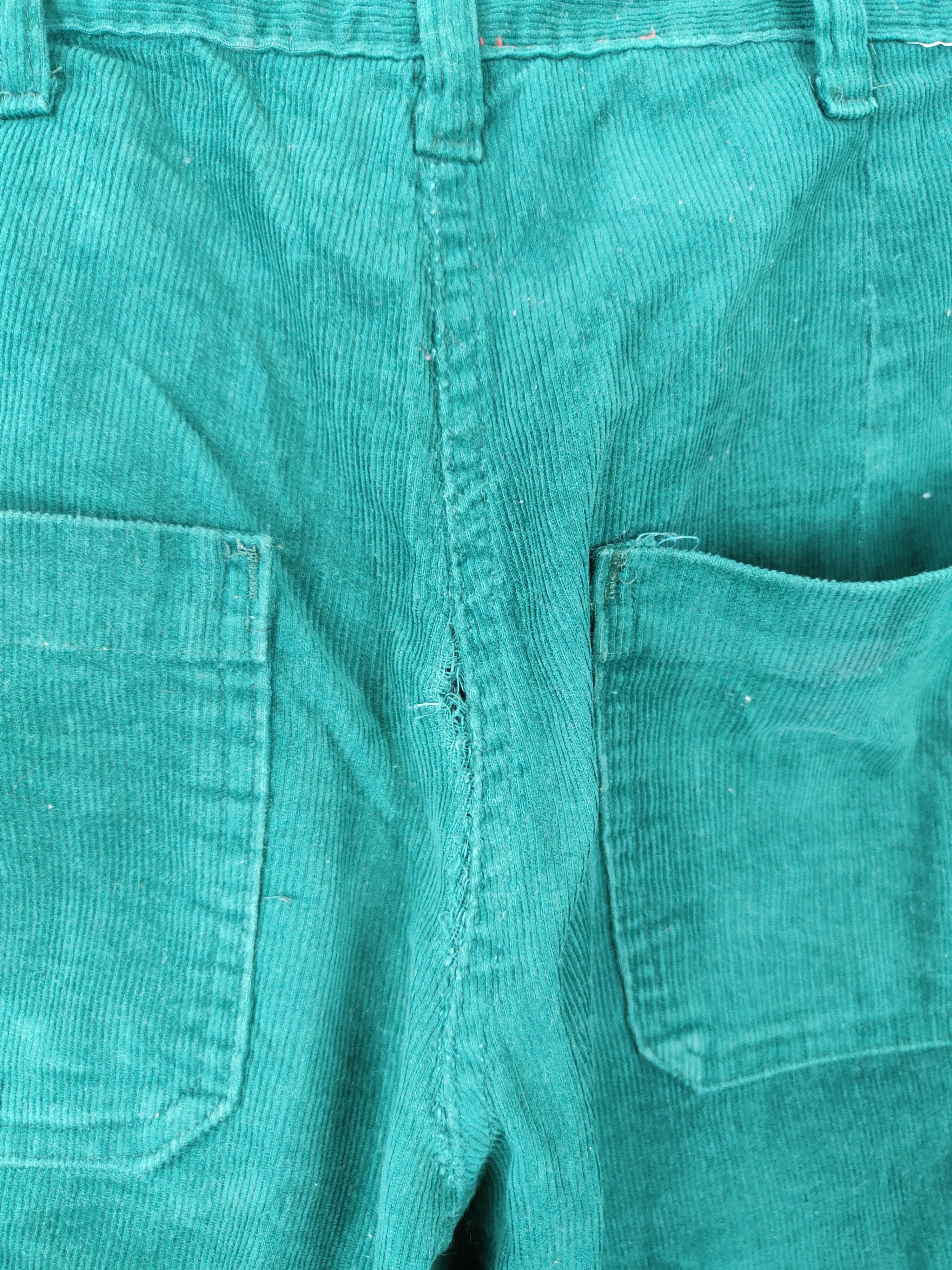 Vintage DL Namaste Green Tactical corduroy worker Cargo Pants #S571 Size US 31 - 7 Thumbnail