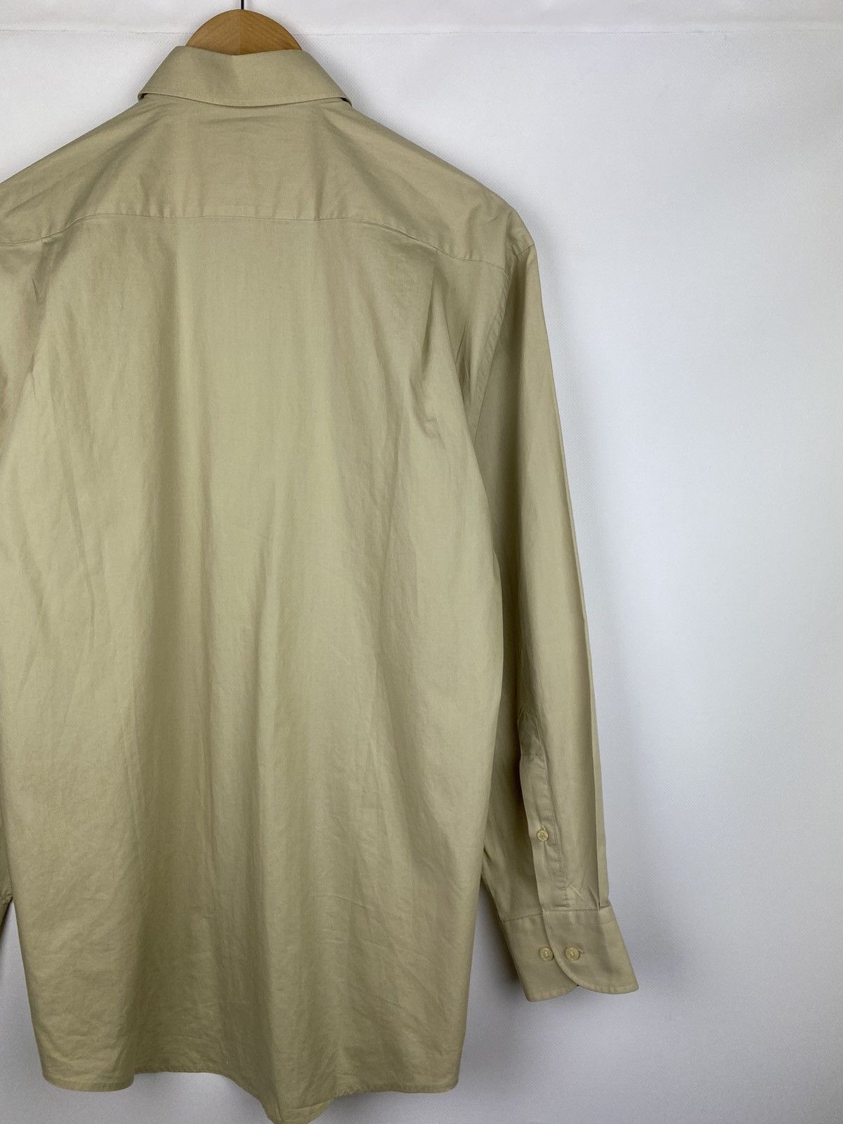 Vintage × Yves Saint Laurent VTG 90 YSL Yves Saint Laurent long sleeve button up shirt Size US M / EU 48-50 / 2 - 17 Thumbnail